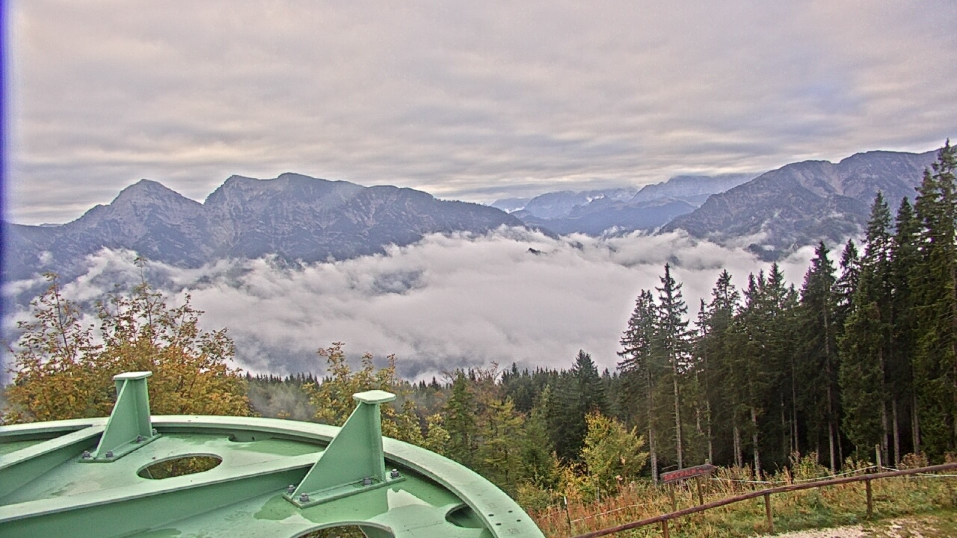 Archiv Foto Webcam Ruhpolding: Bergstation am Unternberg