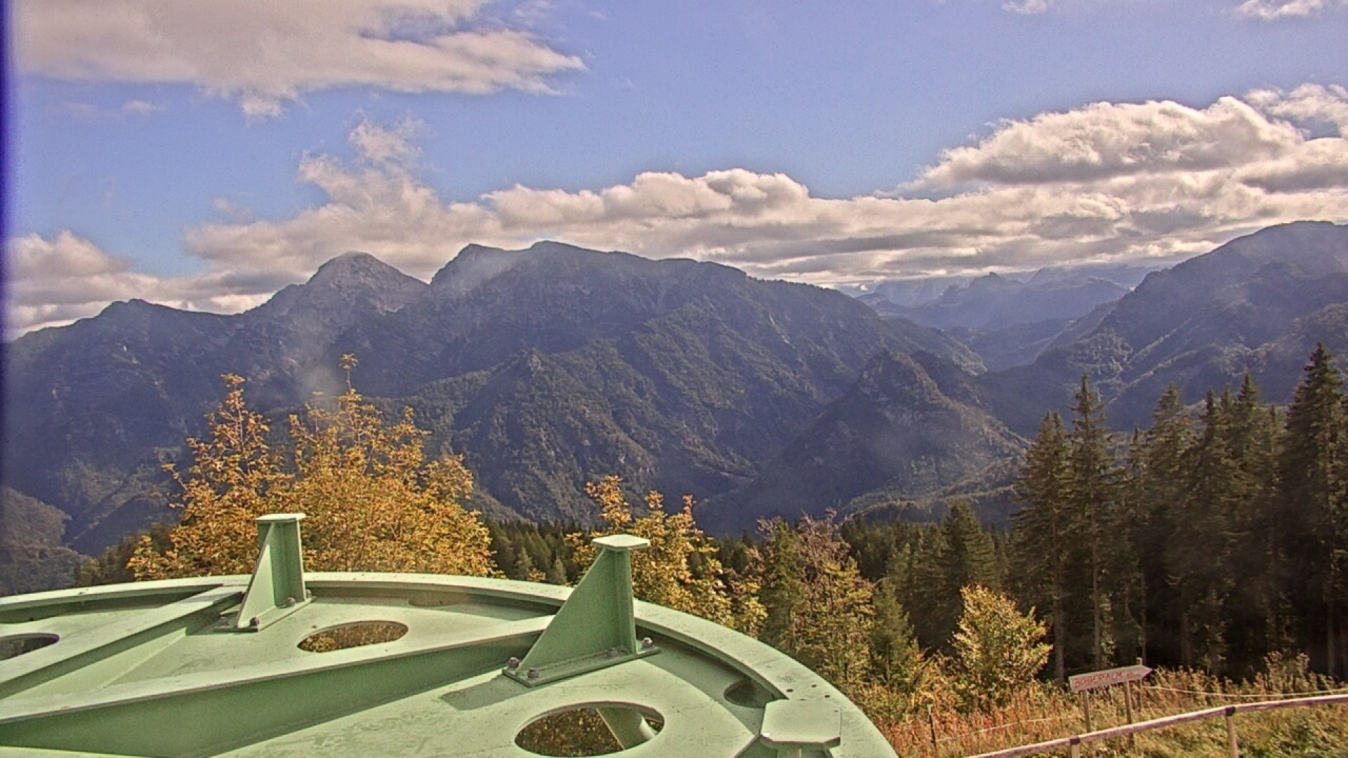 Archiv Foto Webcam Ruhpolding: Bergstation am Unternberg