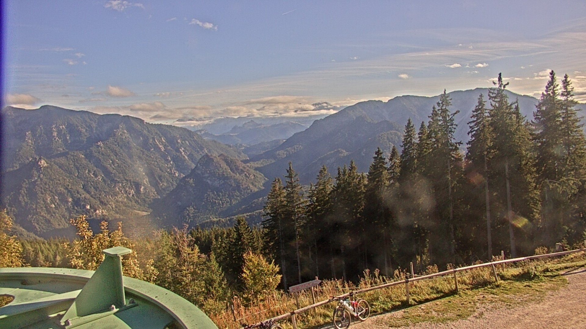 Archiv Foto Webcam Ruhpolding: Bergstation am Unternberg