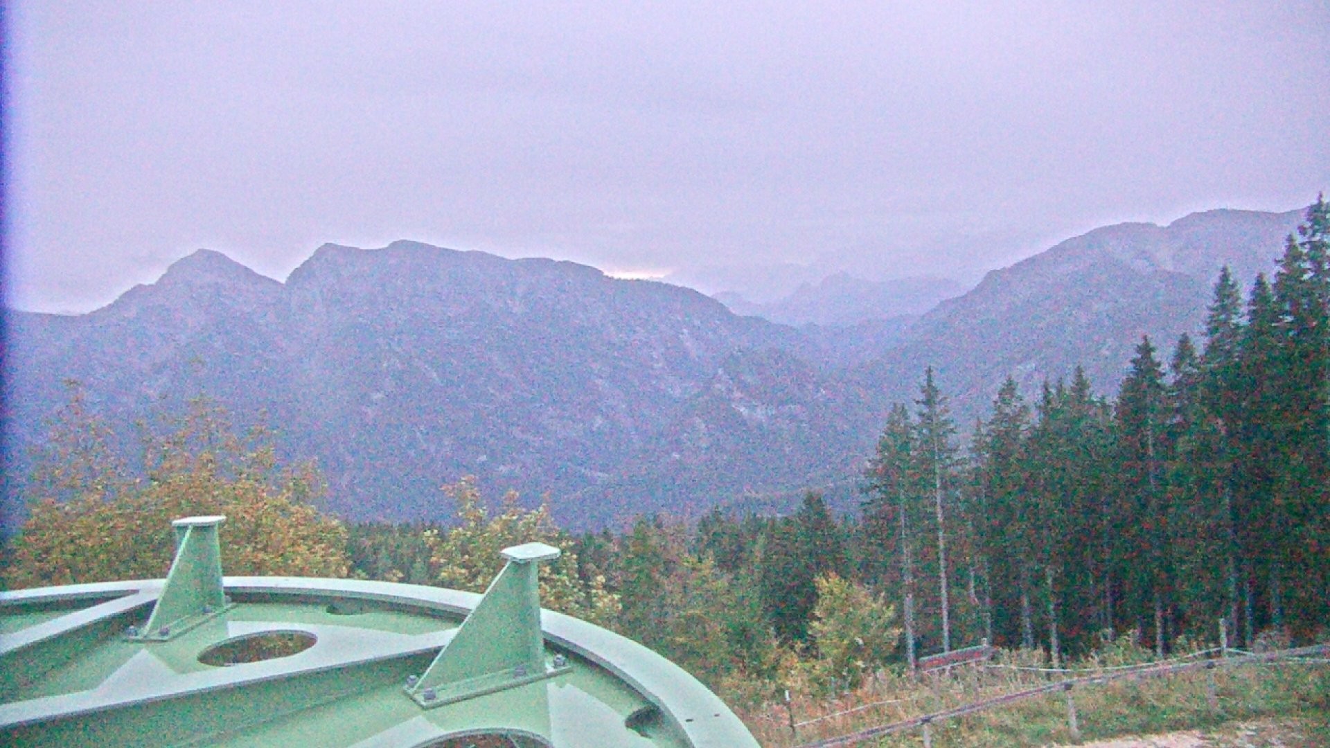 Archiv Foto Webcam Ruhpolding: Bergstation am Unternberg