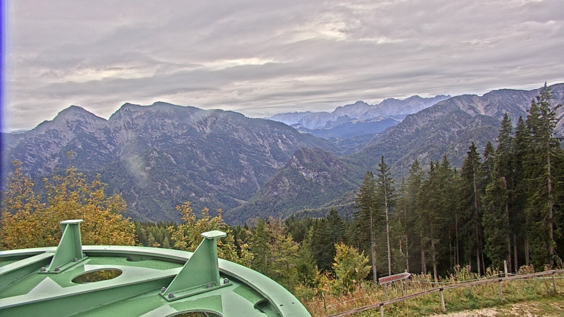 Archiv Foto Webcam Ruhpolding: Bergstation am Unternberg