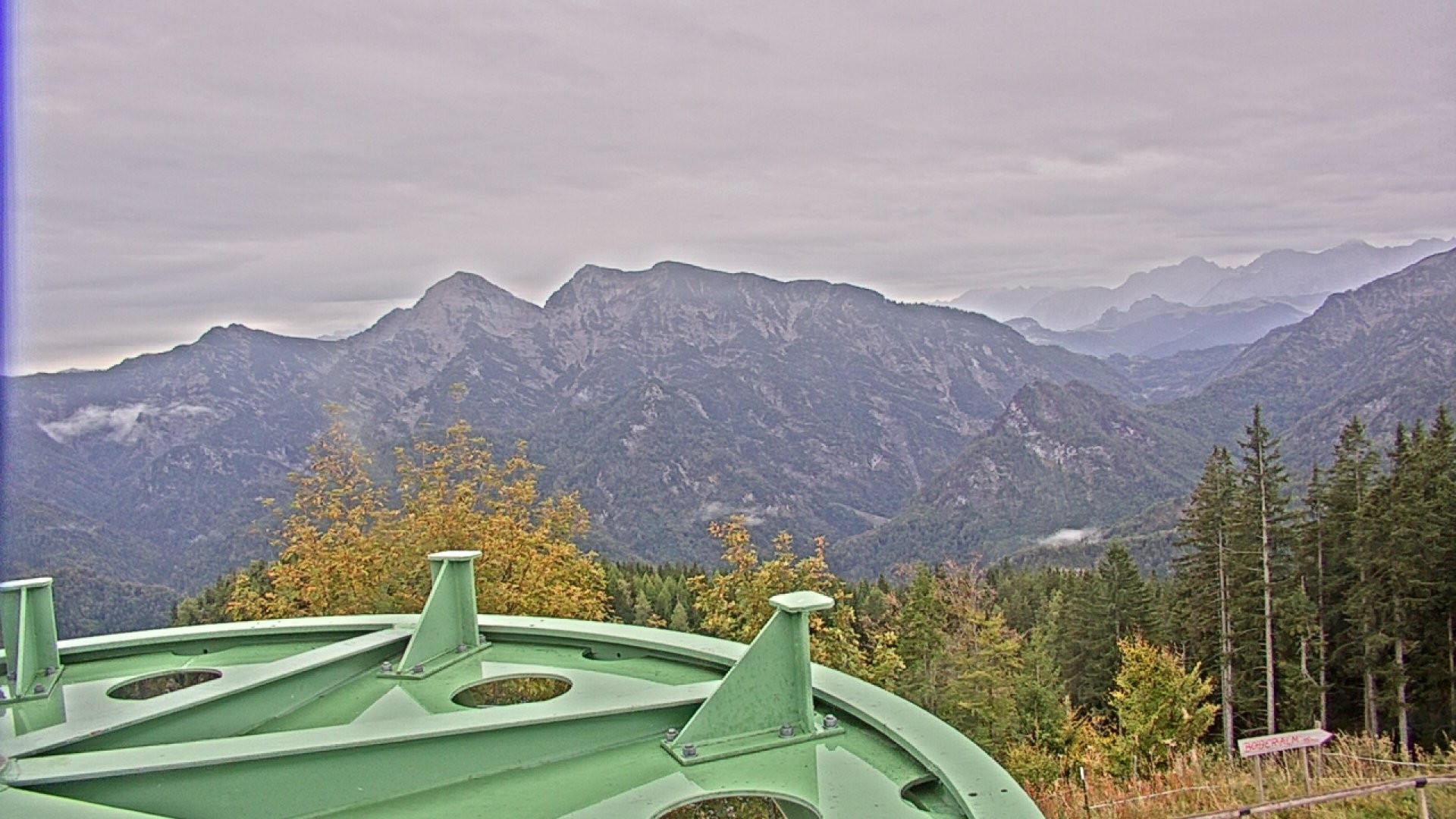 Archiv Foto Webcam Ruhpolding: Bergstation am Unternberg