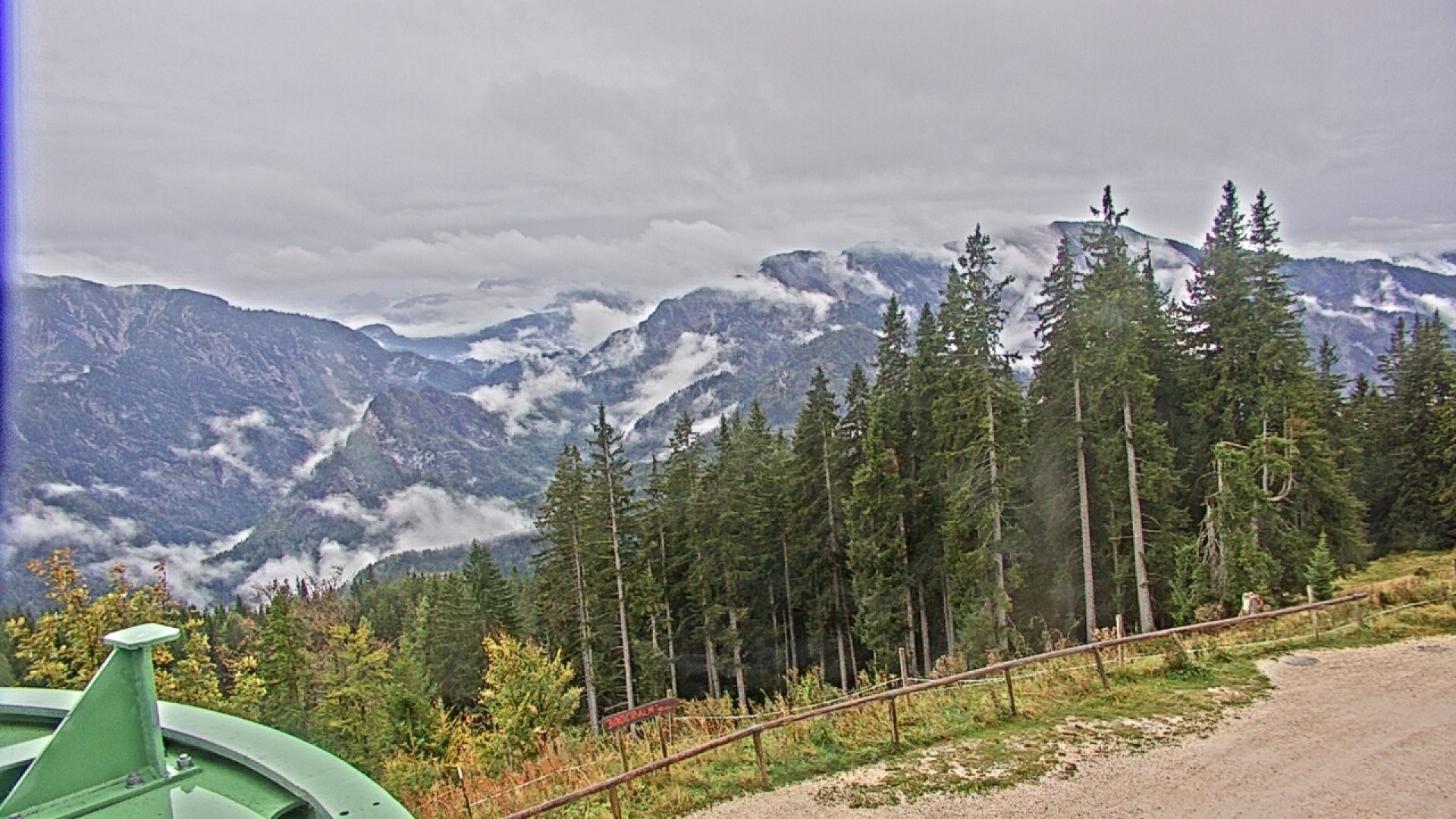 Archiv Foto Webcam Ruhpolding: Bergstation am Unternberg
