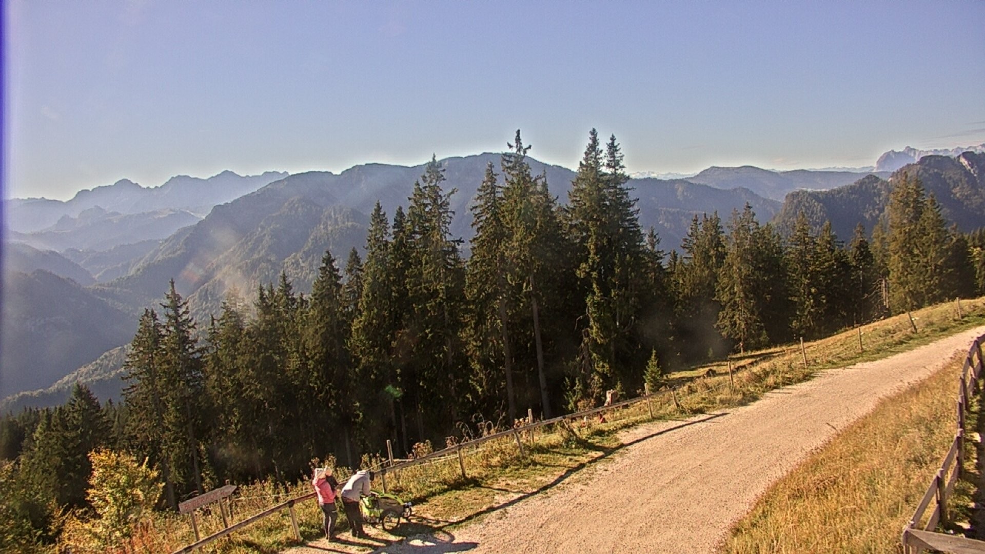 Archiv Foto Webcam Ruhpolding: Bergstation am Unternberg