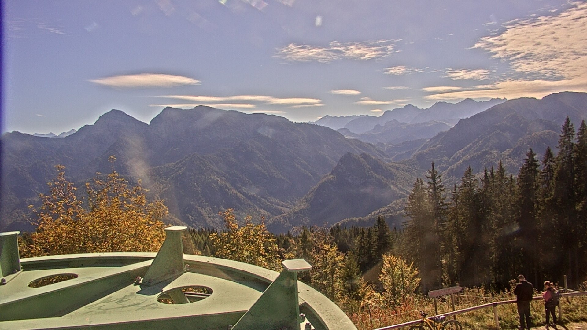 Archiv Foto Webcam Ruhpolding: Bergstation am Unternberg