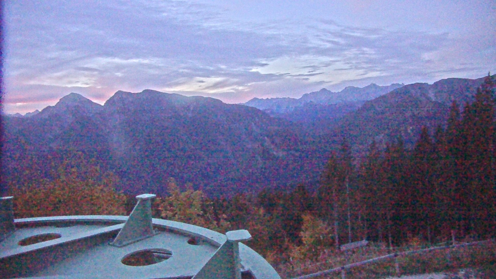 Archiv Foto Webcam Ruhpolding: Bergstation am Unternberg