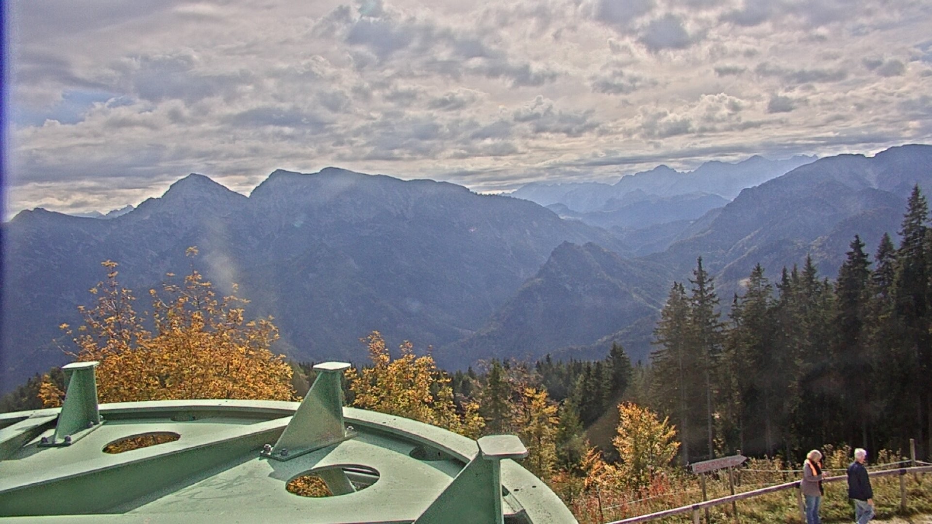 Archiv Foto Webcam Ruhpolding: Bergstation am Unternberg