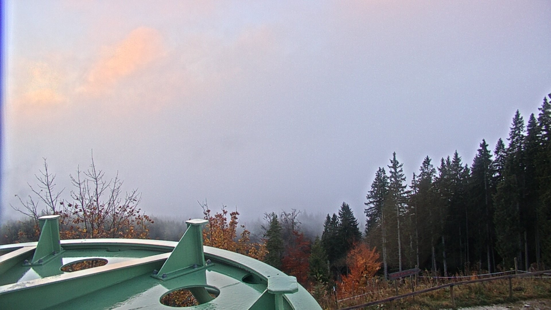 Archiv Foto Webcam Ruhpolding: Bergstation am Unternberg