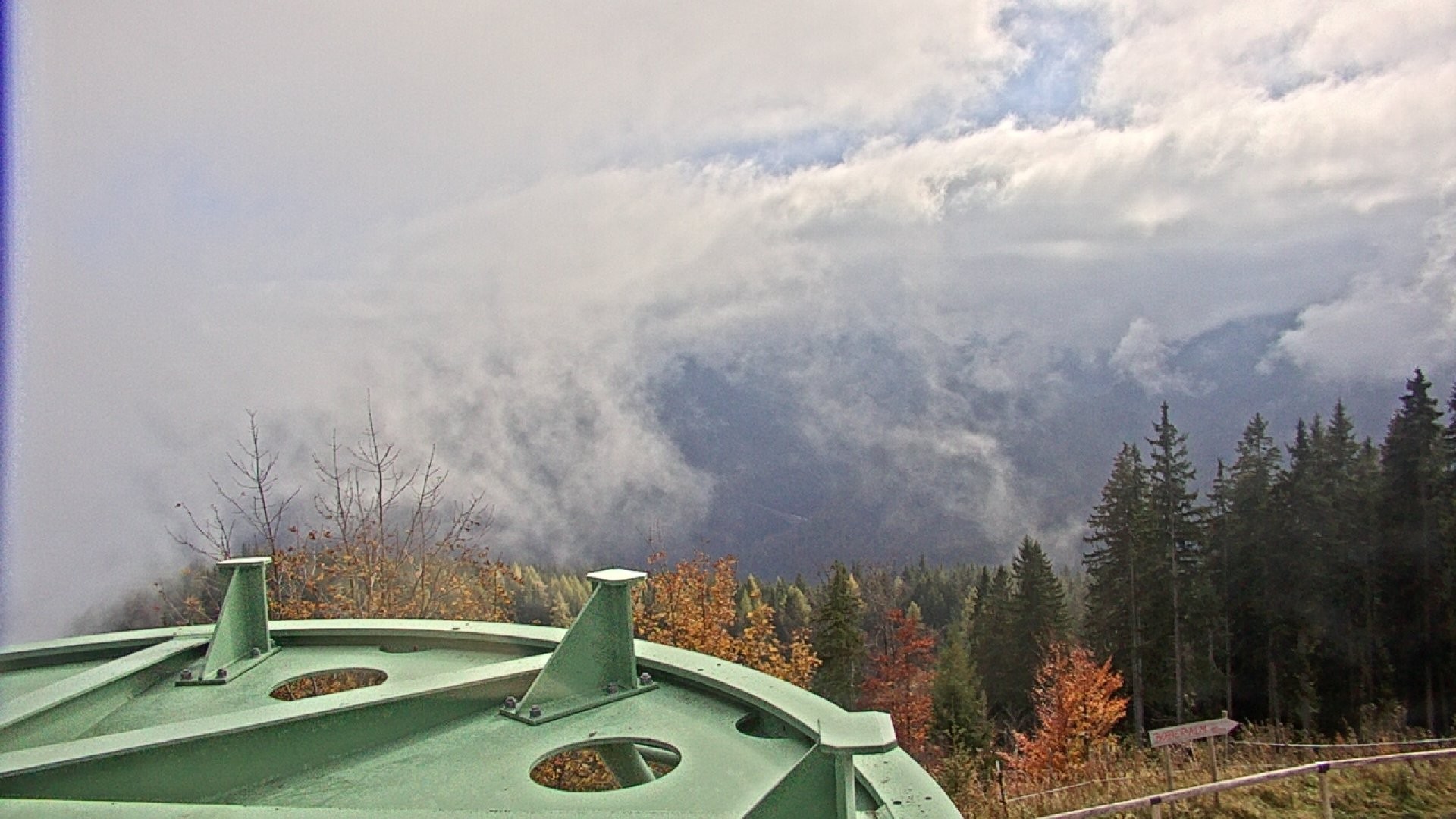Archiv Foto Webcam Ruhpolding: Bergstation am Unternberg