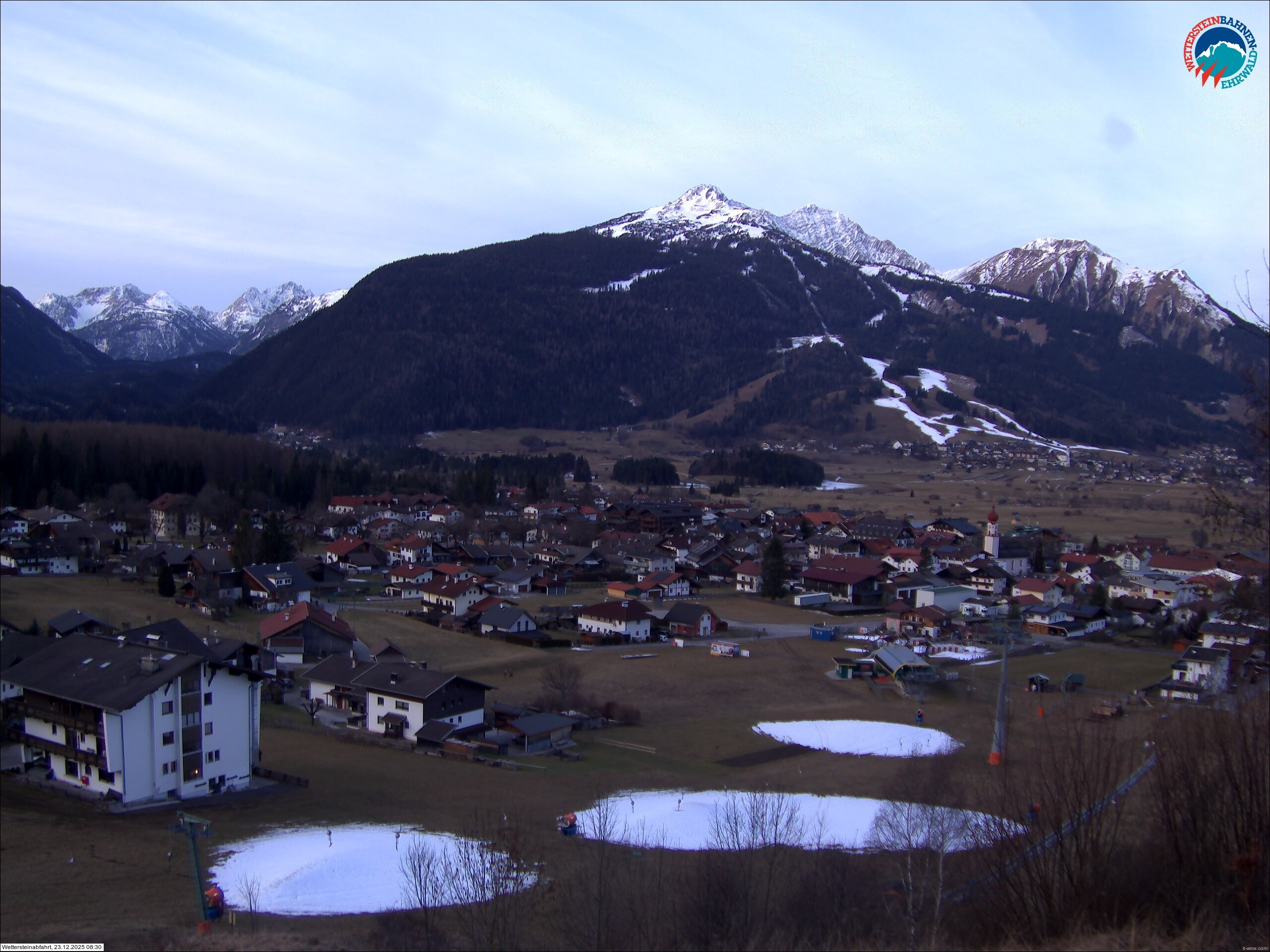 Archiv Foto Webcam Sonnenhang Sessellift Ehrwald