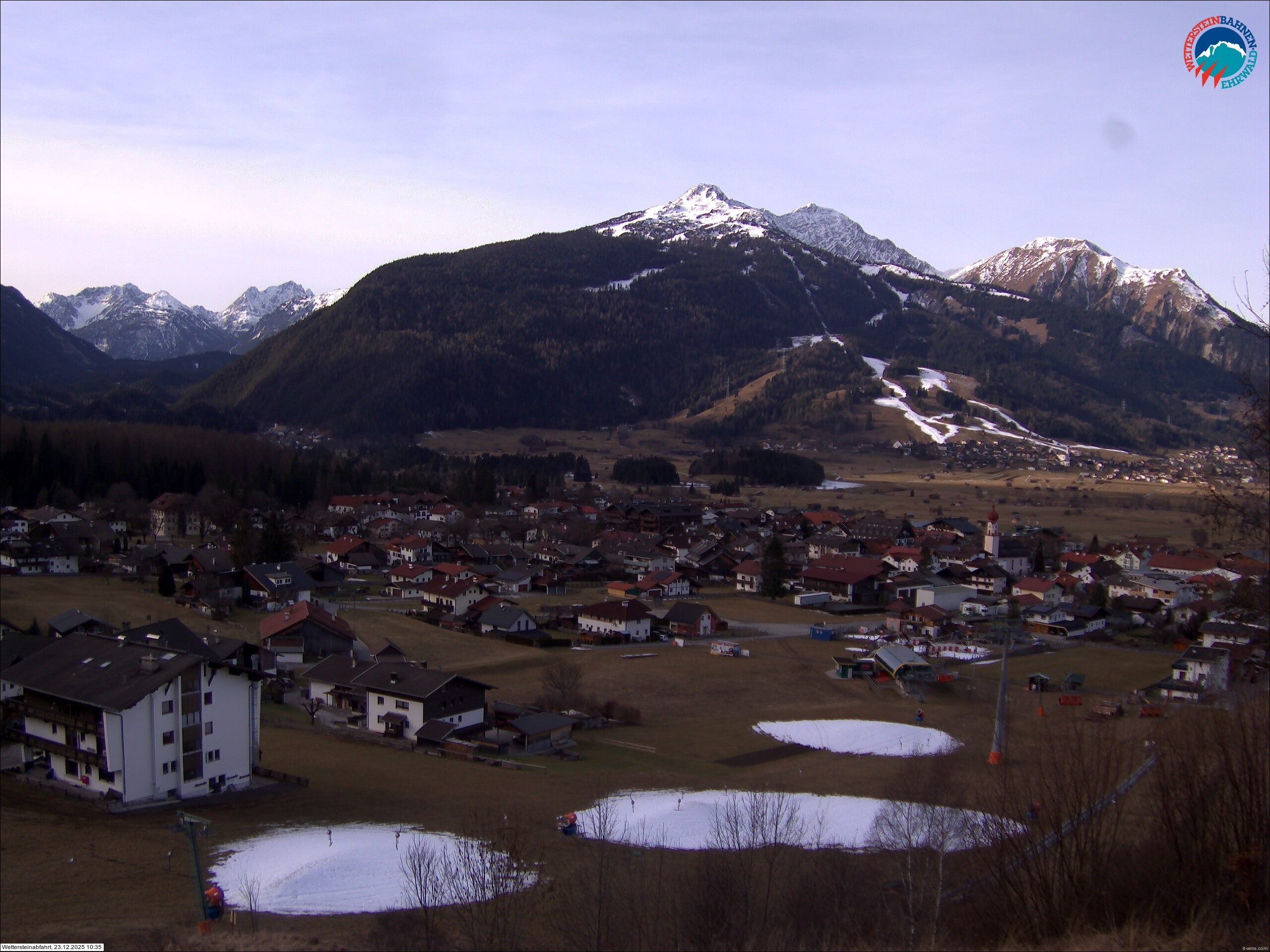 Archiv Foto Webcam Sonnenhang Sessellift Ehrwald