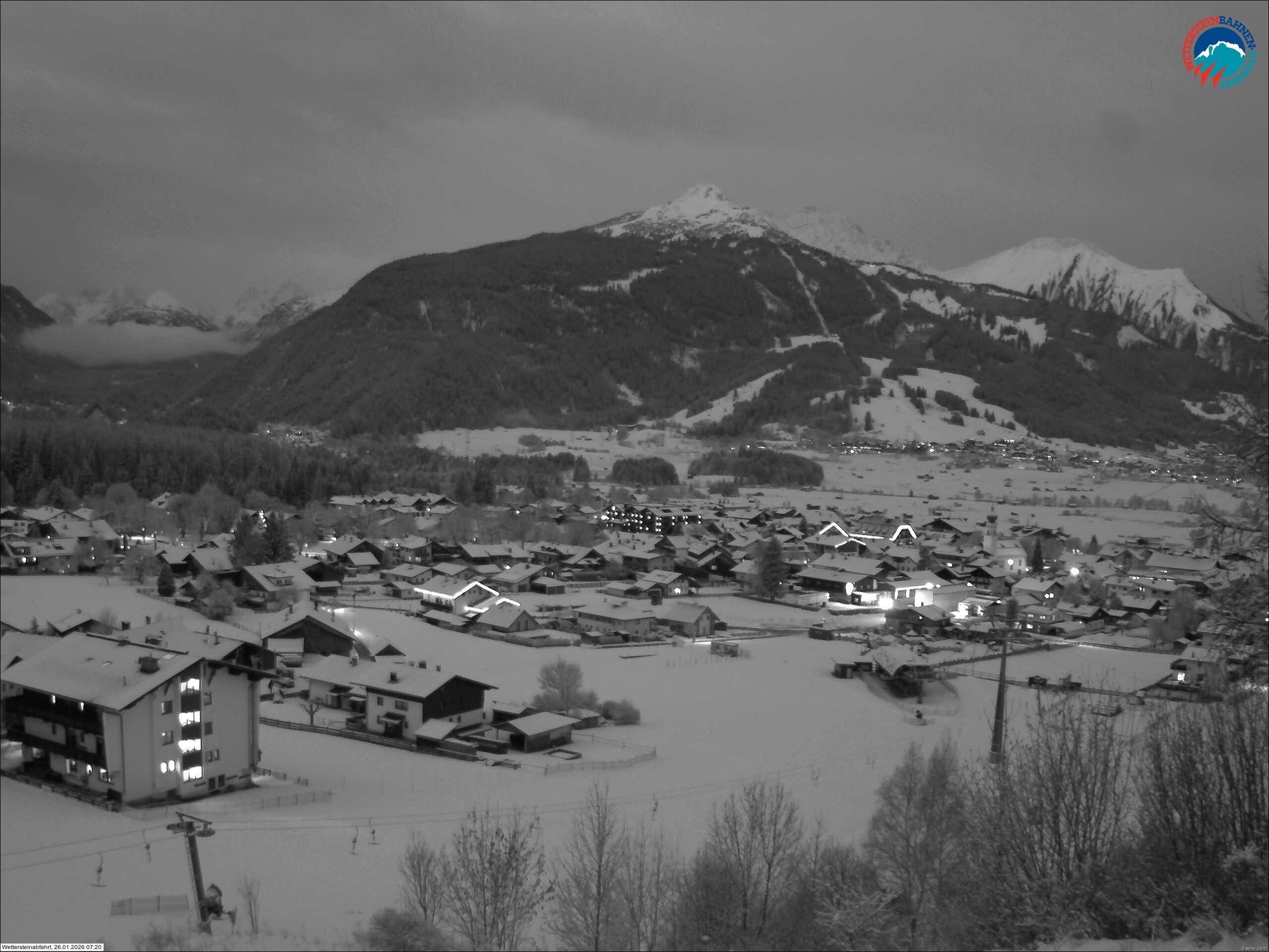 Archiv Foto Webcam Sonnenhang Sessellift Ehrwald