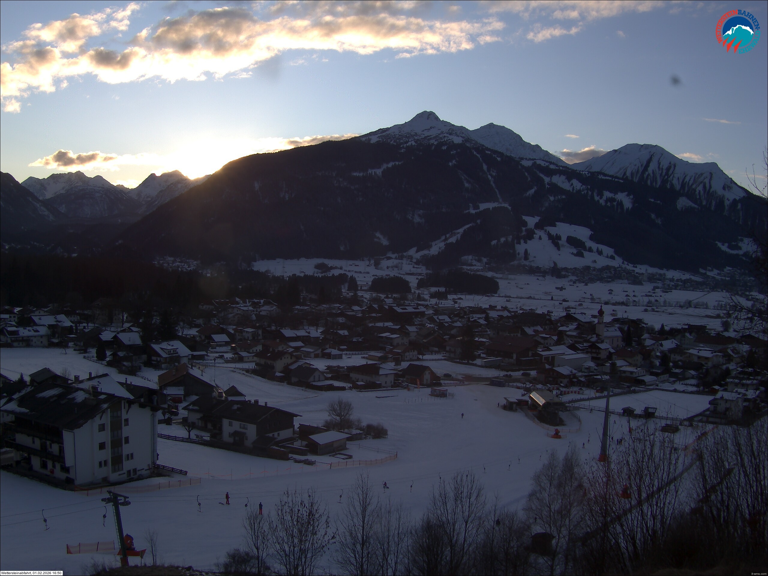 Archiv Foto Webcam Sonnenhang Sessellift Ehrwald