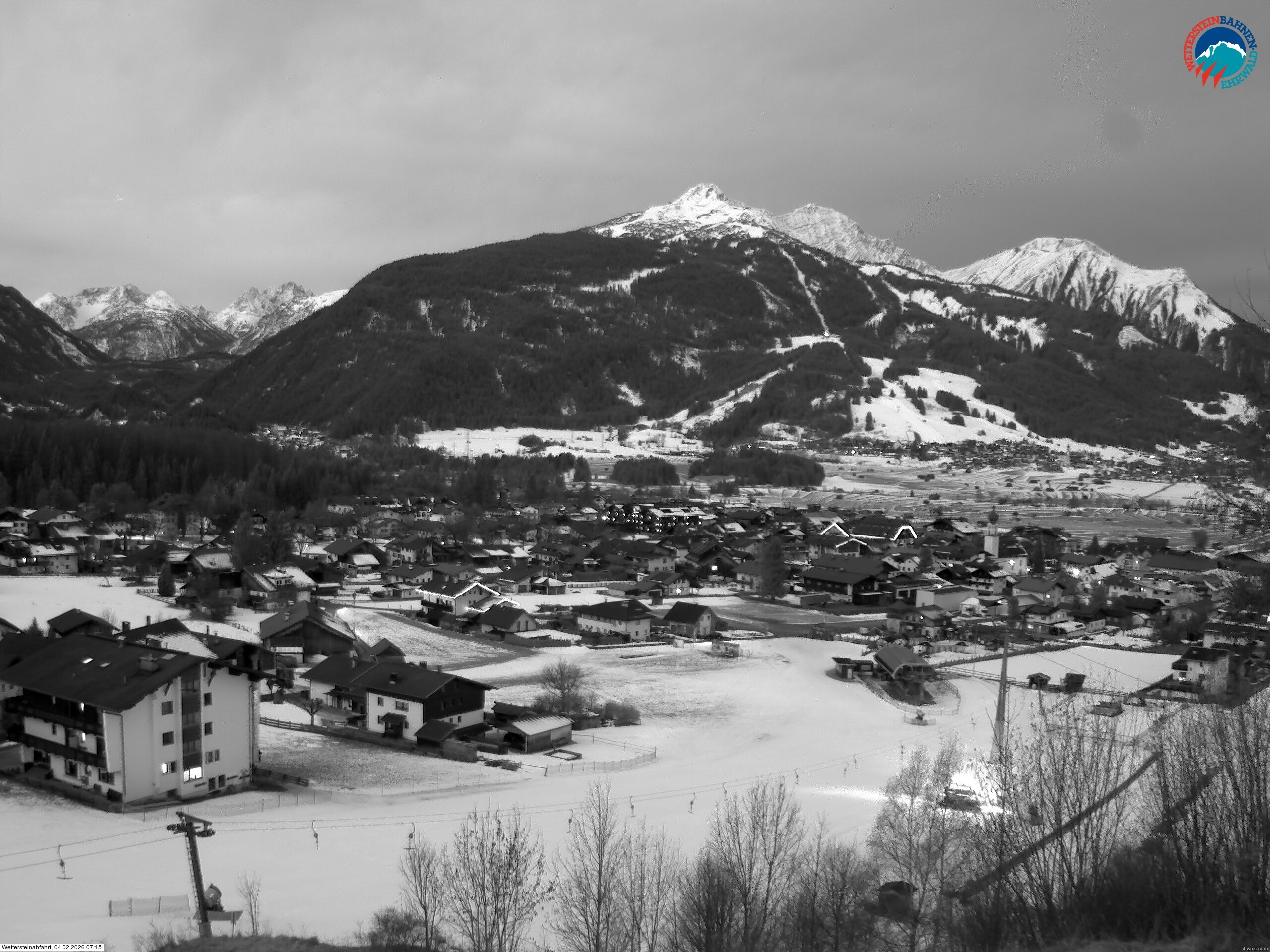 Archiv Foto Webcam Sonnenhang Sessellift Ehrwald