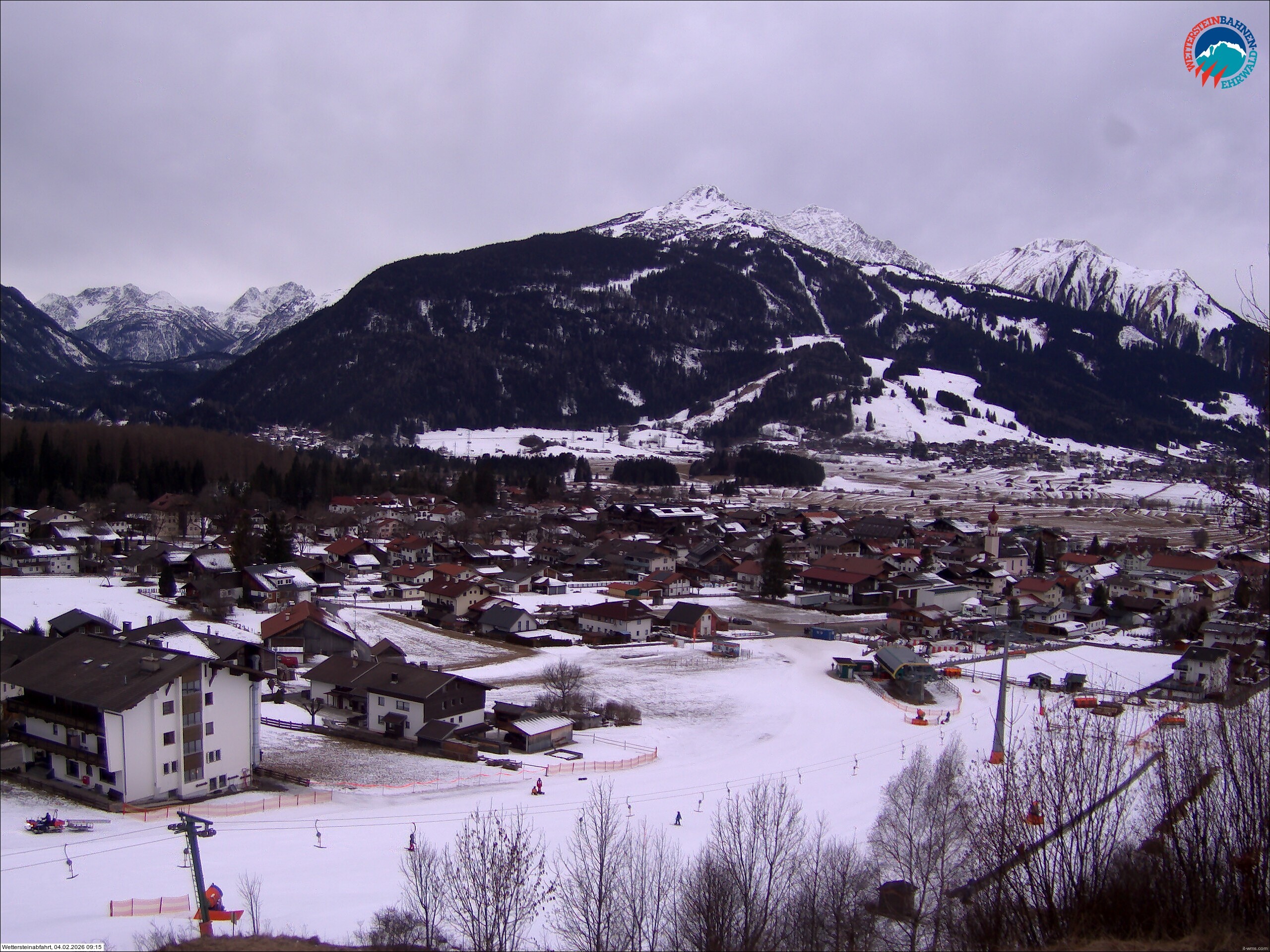 Archiv Foto Webcam Sonnenhang Sessellift Ehrwald
