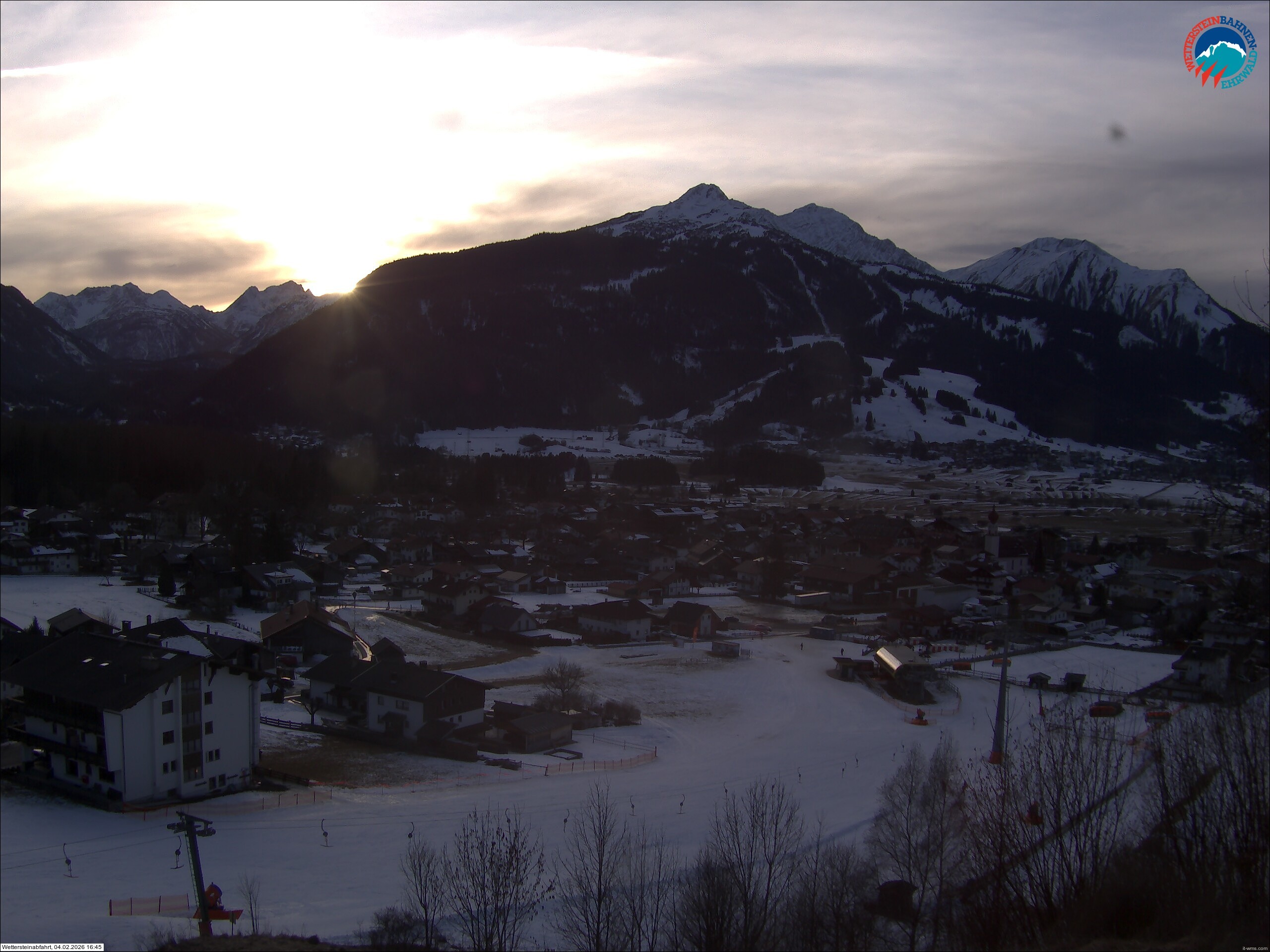 Archiv Foto Webcam Sonnenhang Sessellift Ehrwald