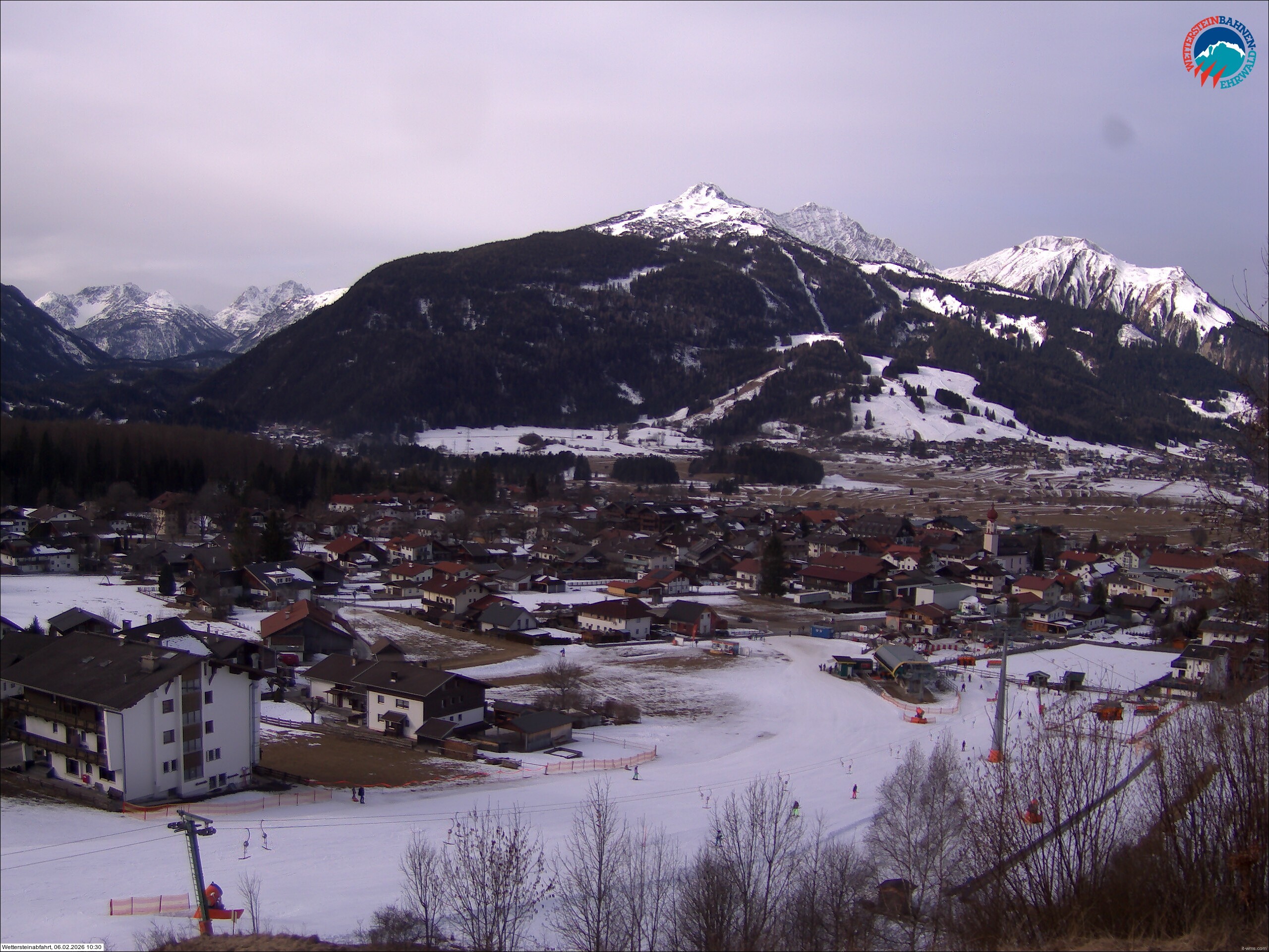 Archiv Foto Webcam Sonnenhang Sessellift Ehrwald