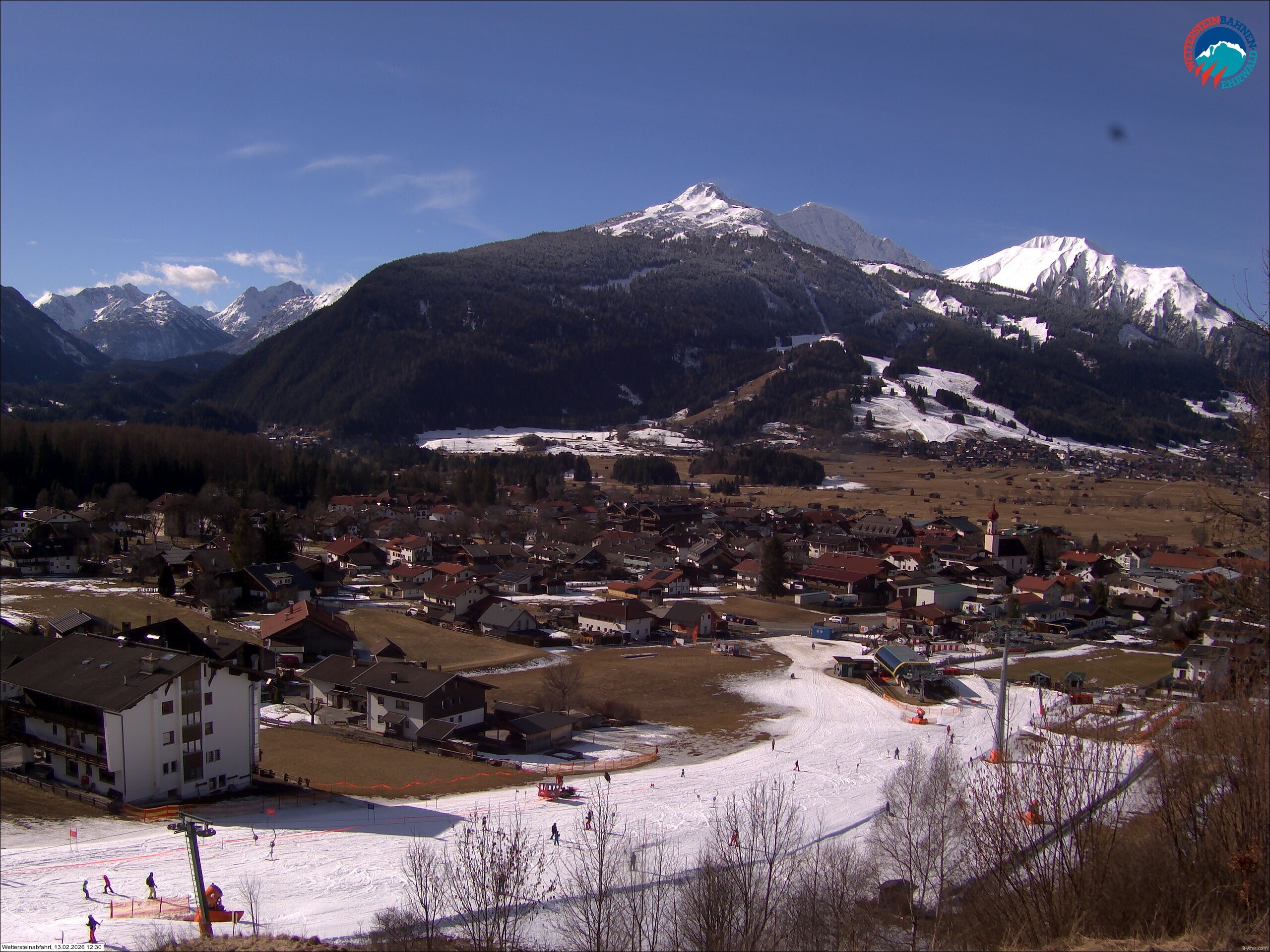 Archiv Foto Webcam Sonnenhang Sessellift Ehrwald