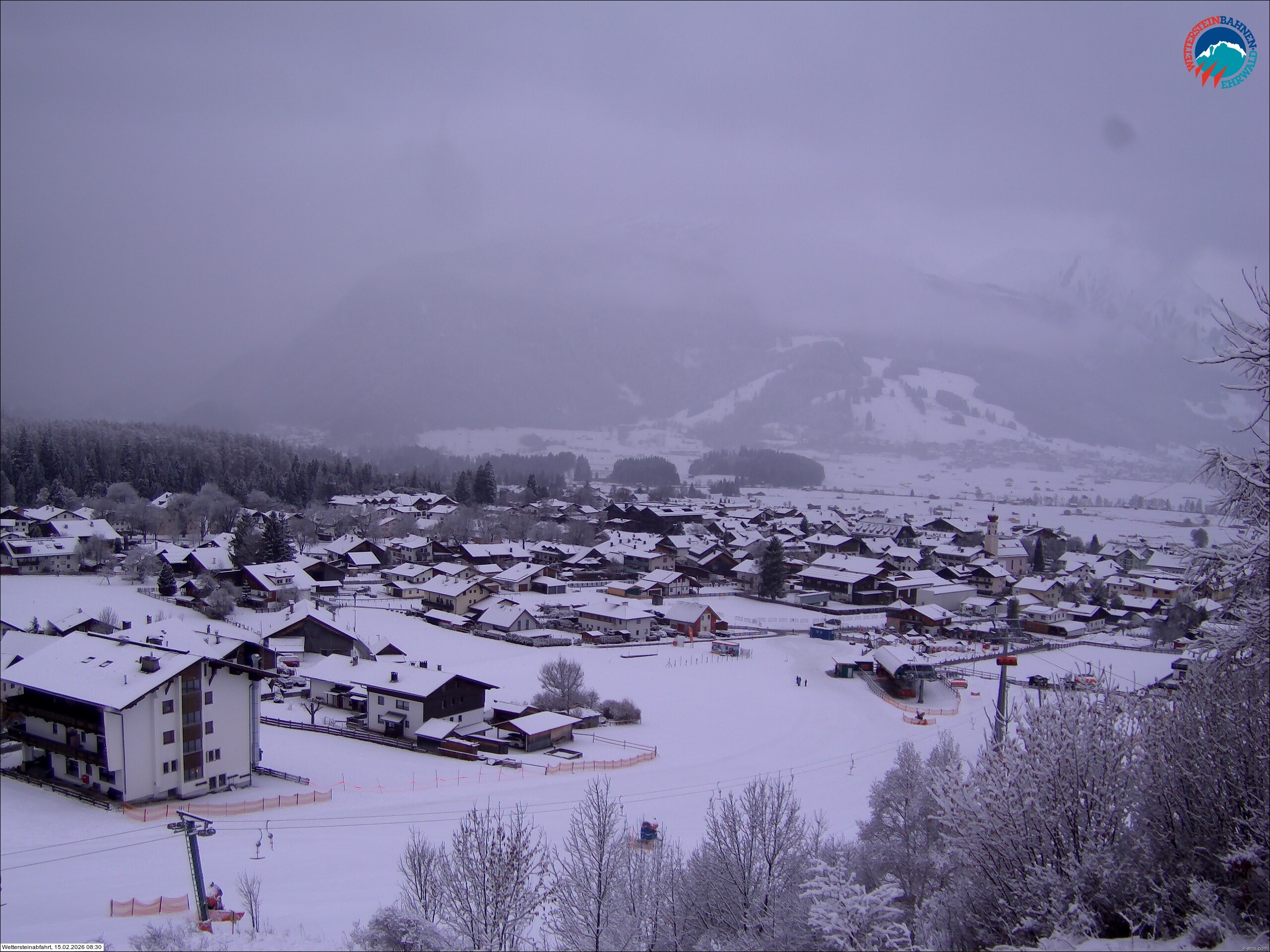 Archiv Foto Webcam Sonnenhang Sessellift Ehrwald