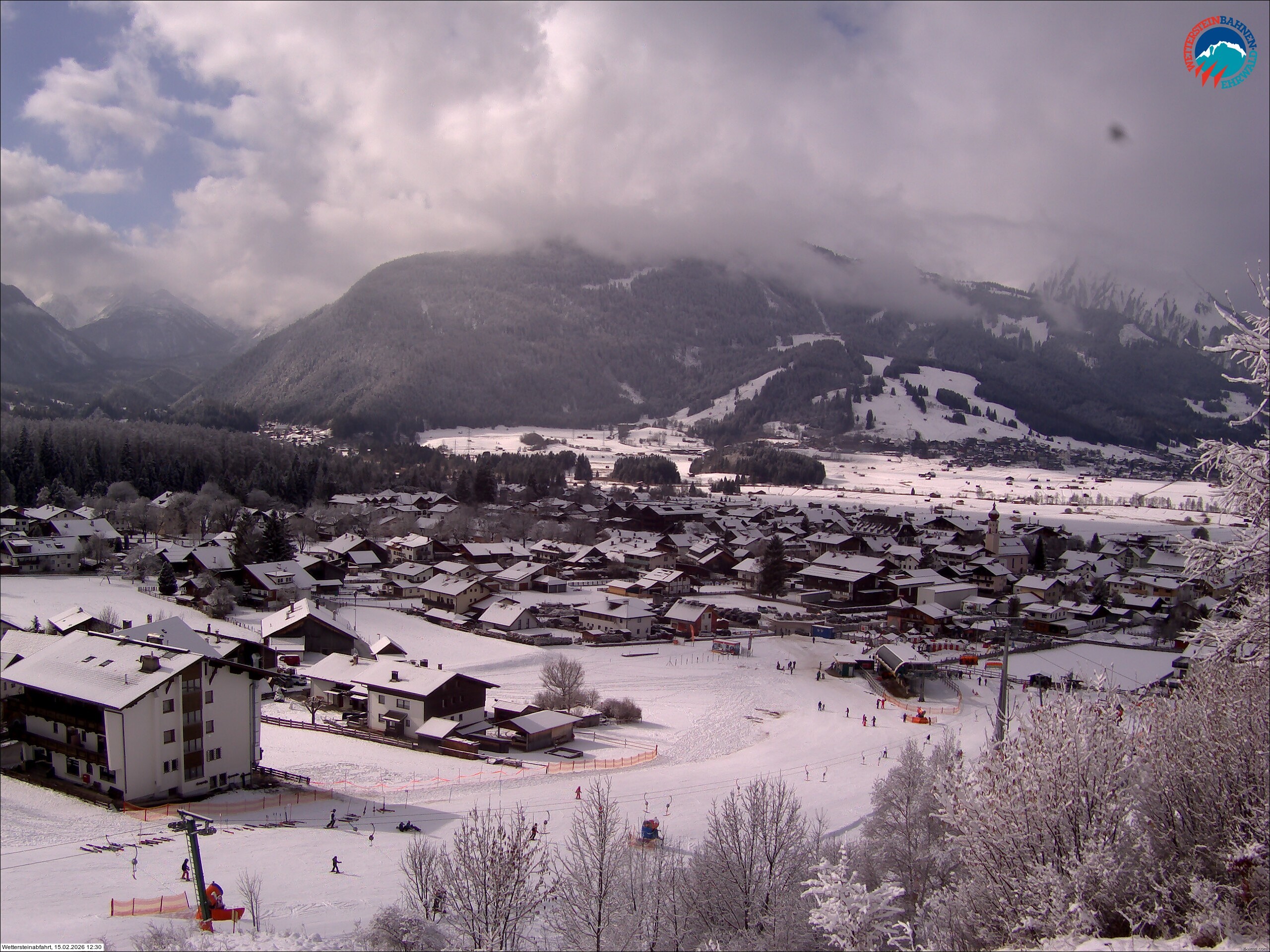 Archiv Foto Webcam Sonnenhang Sessellift Ehrwald