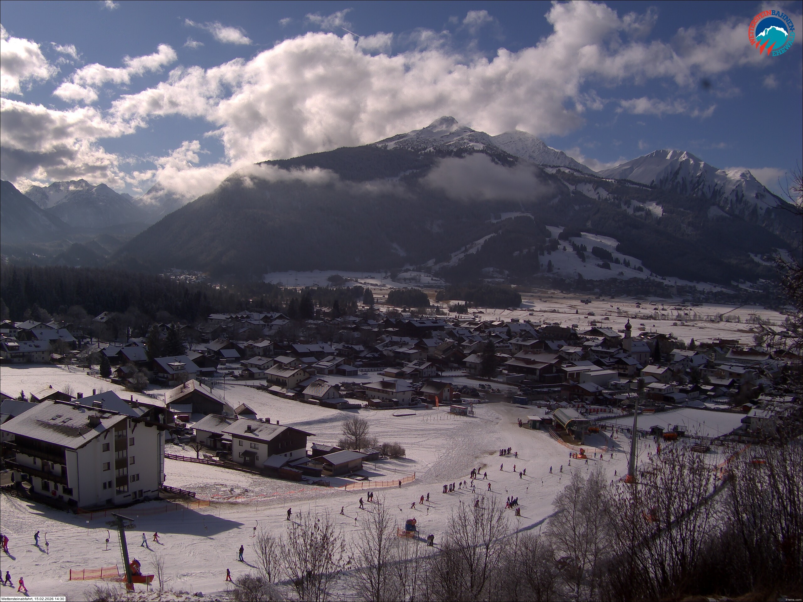 Archiv Foto Webcam Sonnenhang Sessellift Ehrwald