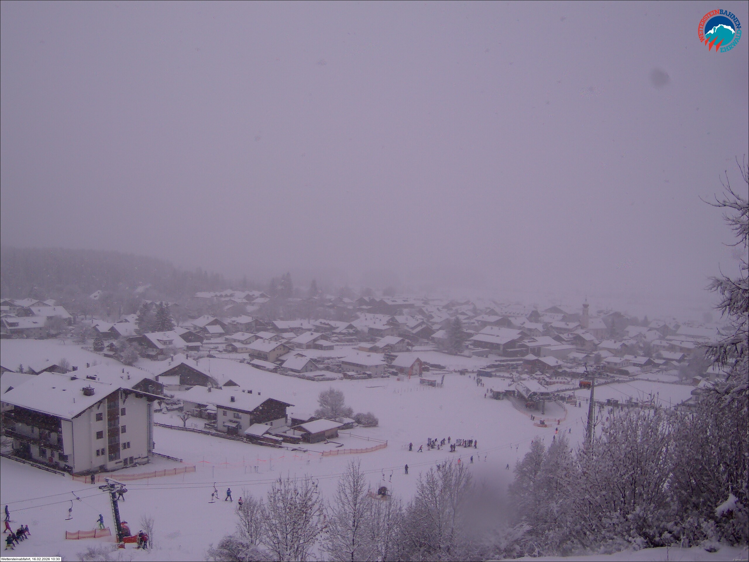 Archiv Foto Webcam Sonnenhang Sessellift Ehrwald