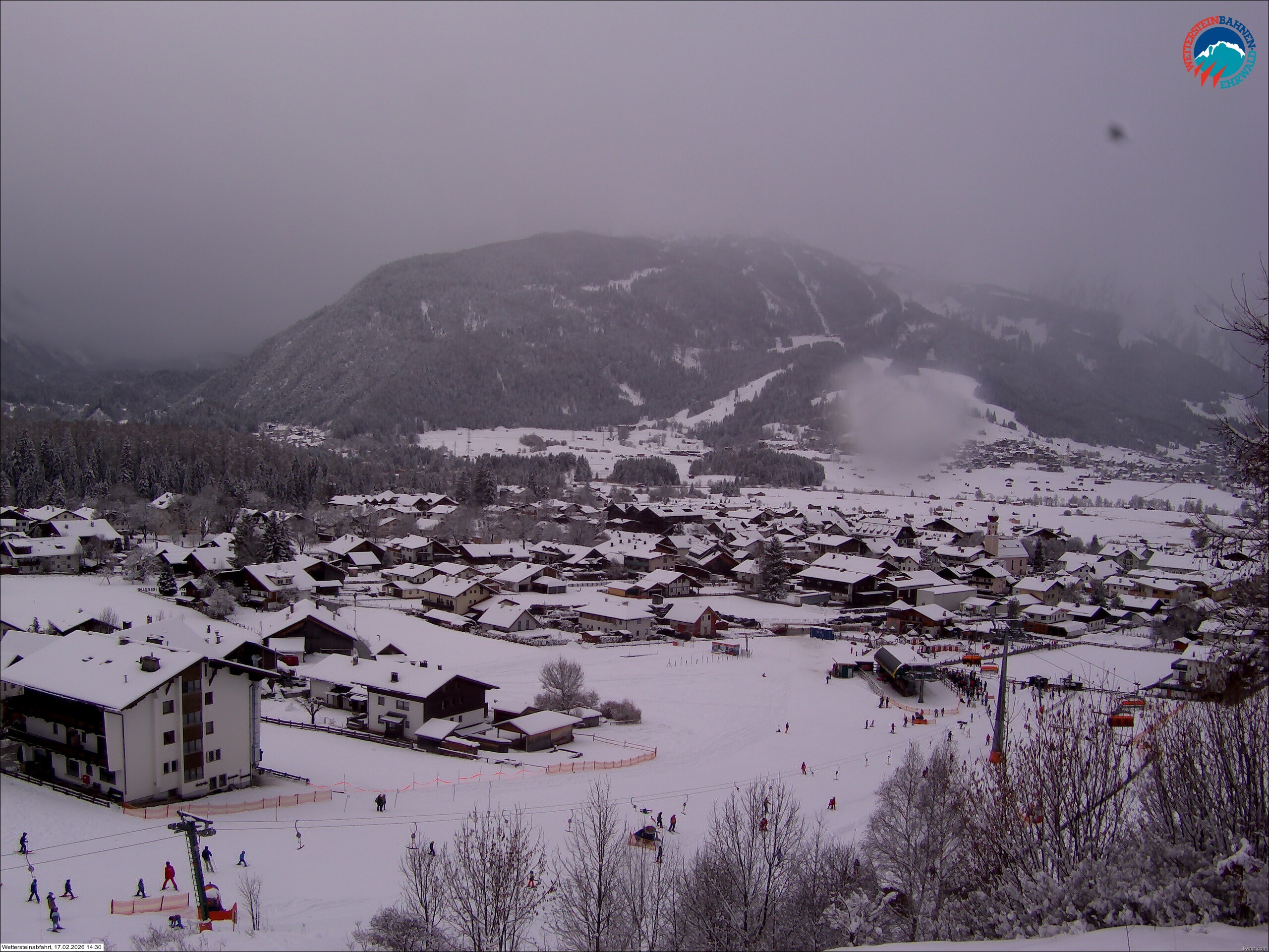 Archiv Foto Webcam Sonnenhang Sessellift Ehrwald