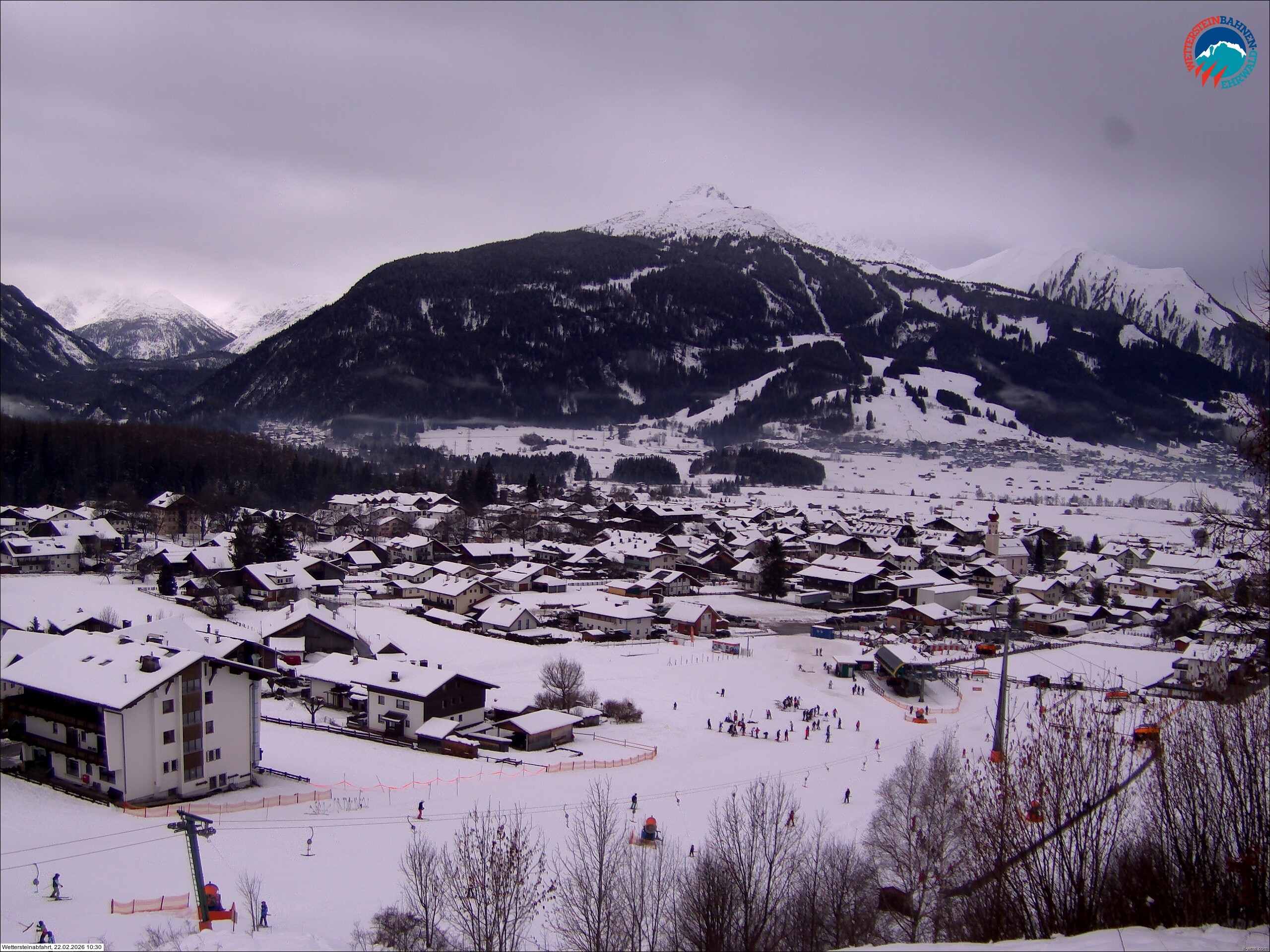 Archiv Foto Webcam Sonnenhang Sessellift Ehrwald