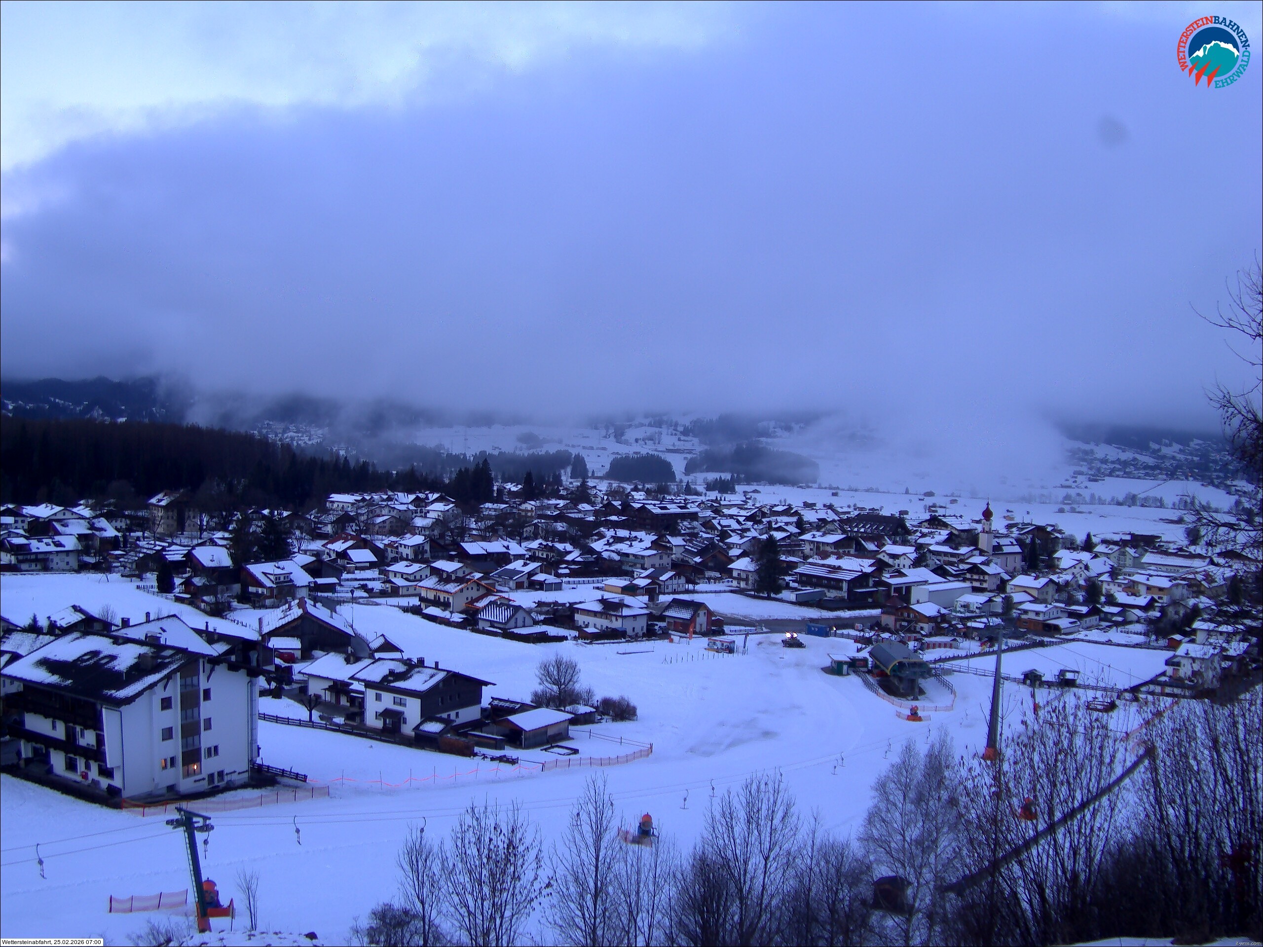 Archived image Webcam Sonnenhang chairlift Ehrwald