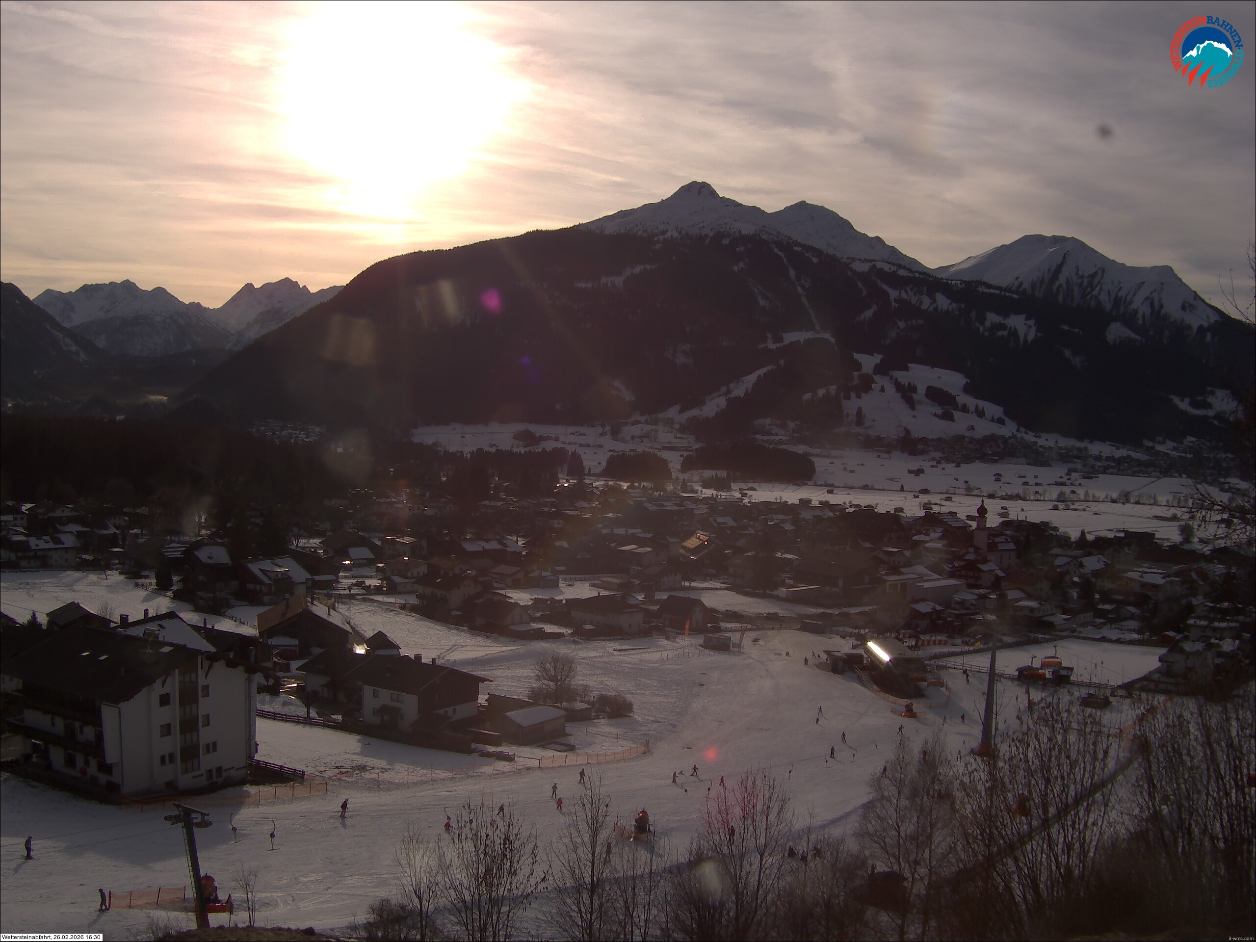 Archiv Foto Webcam Sonnenhang Sessellift Ehrwald