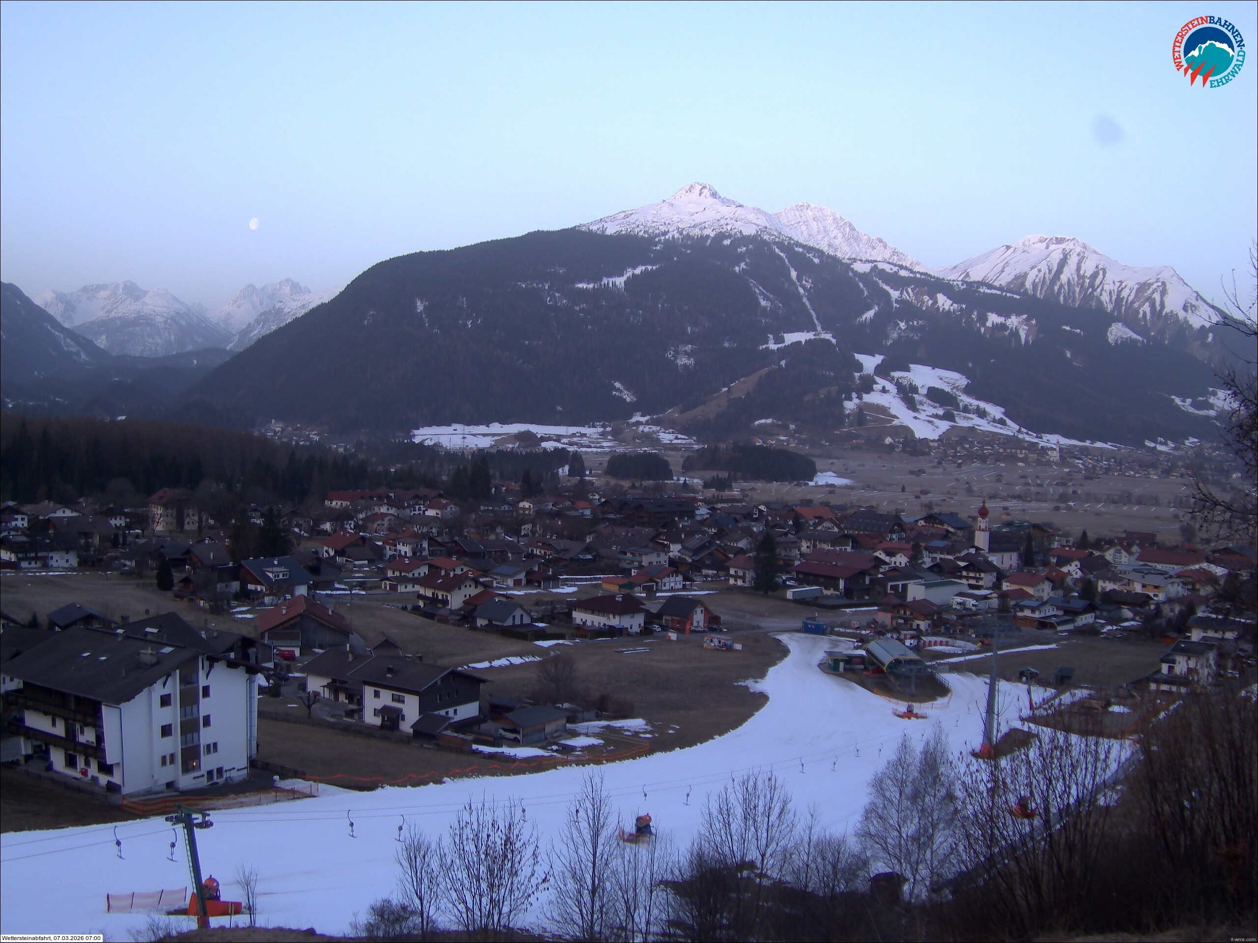 Archiv Foto Webcam Sonnenhang Sessellift Ehrwald