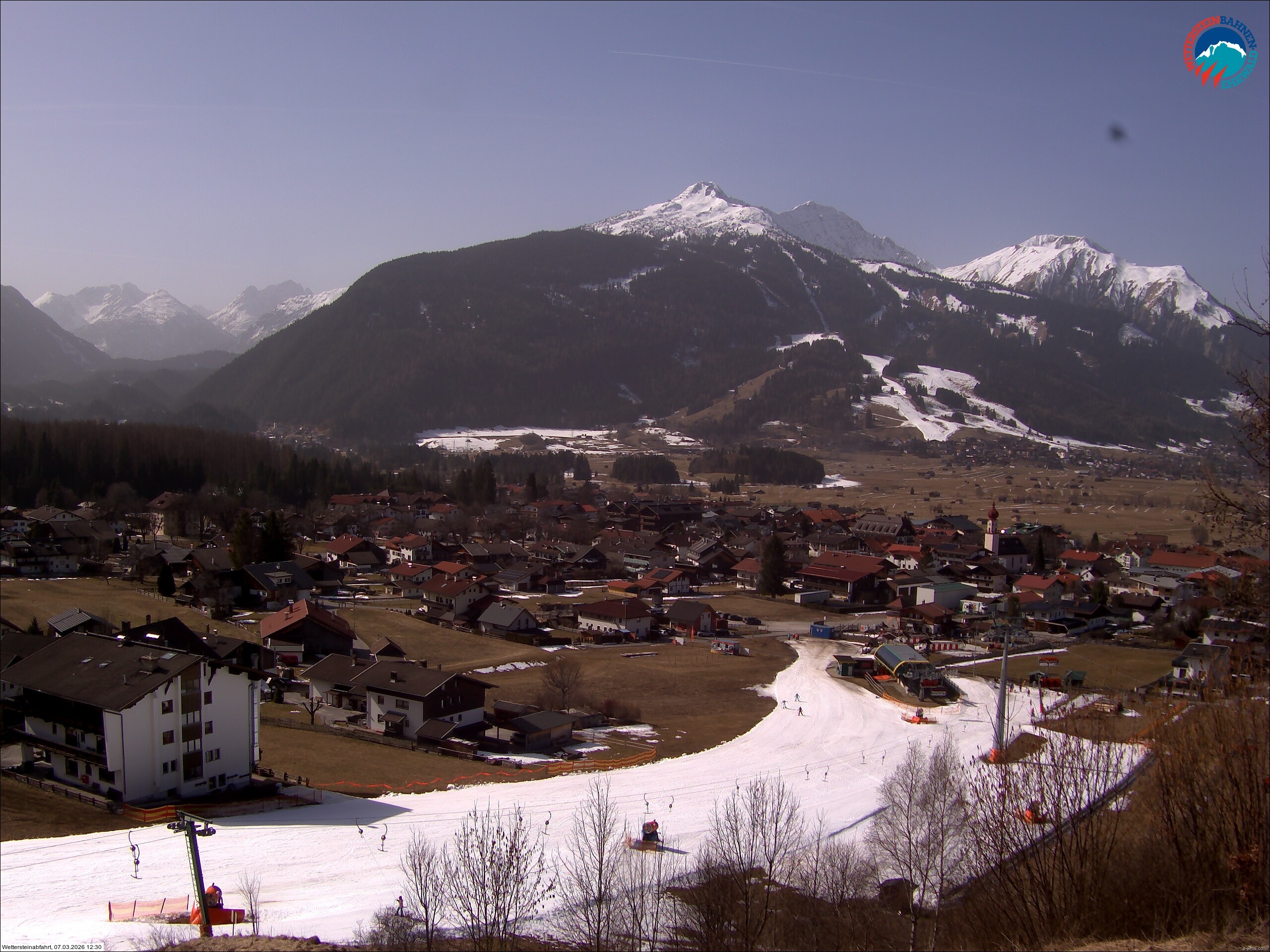 Archiv Foto Webcam Sonnenhang Sessellift Ehrwald