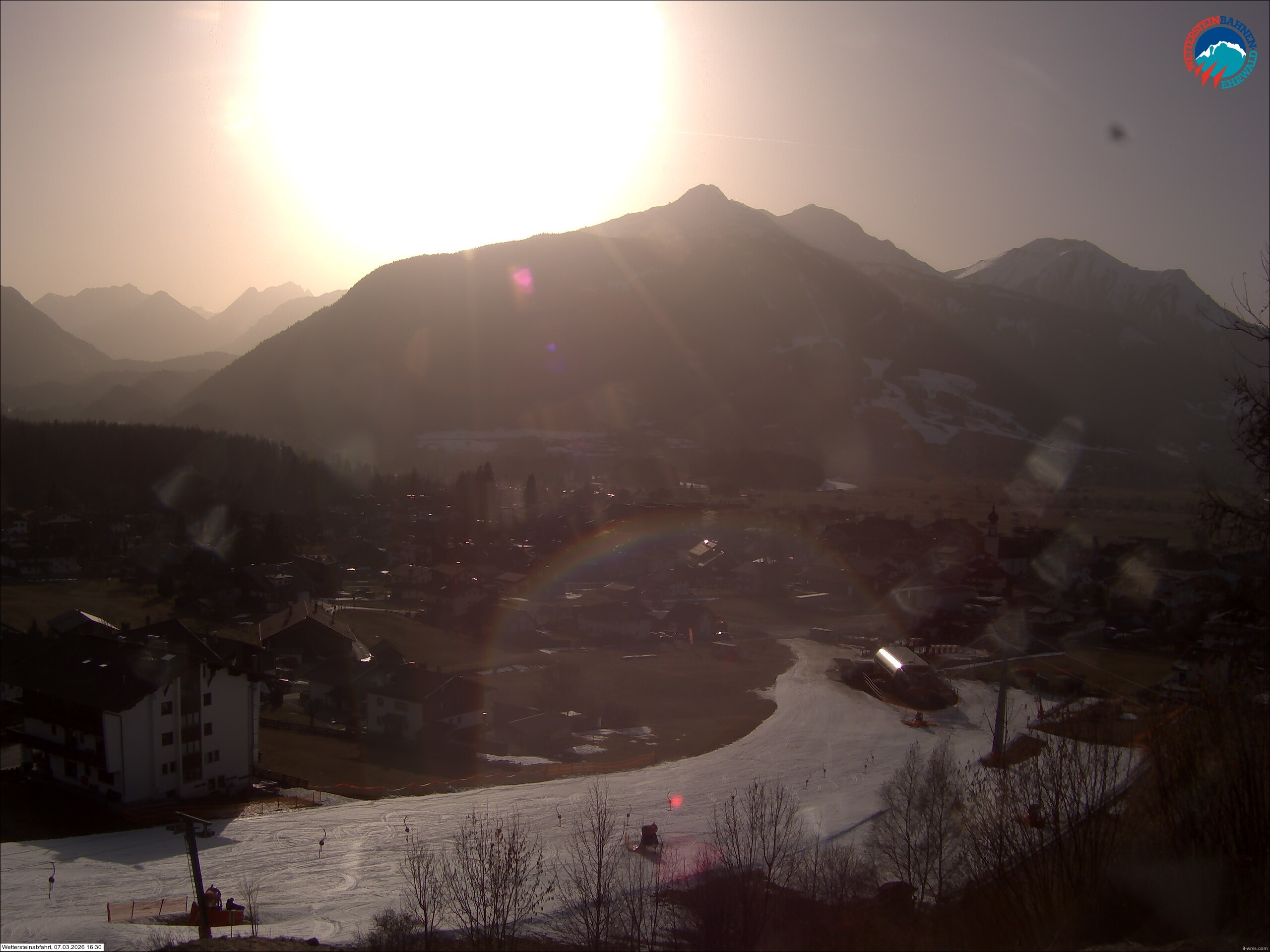 Archiv Foto Webcam Sonnenhang Sessellift Ehrwald
