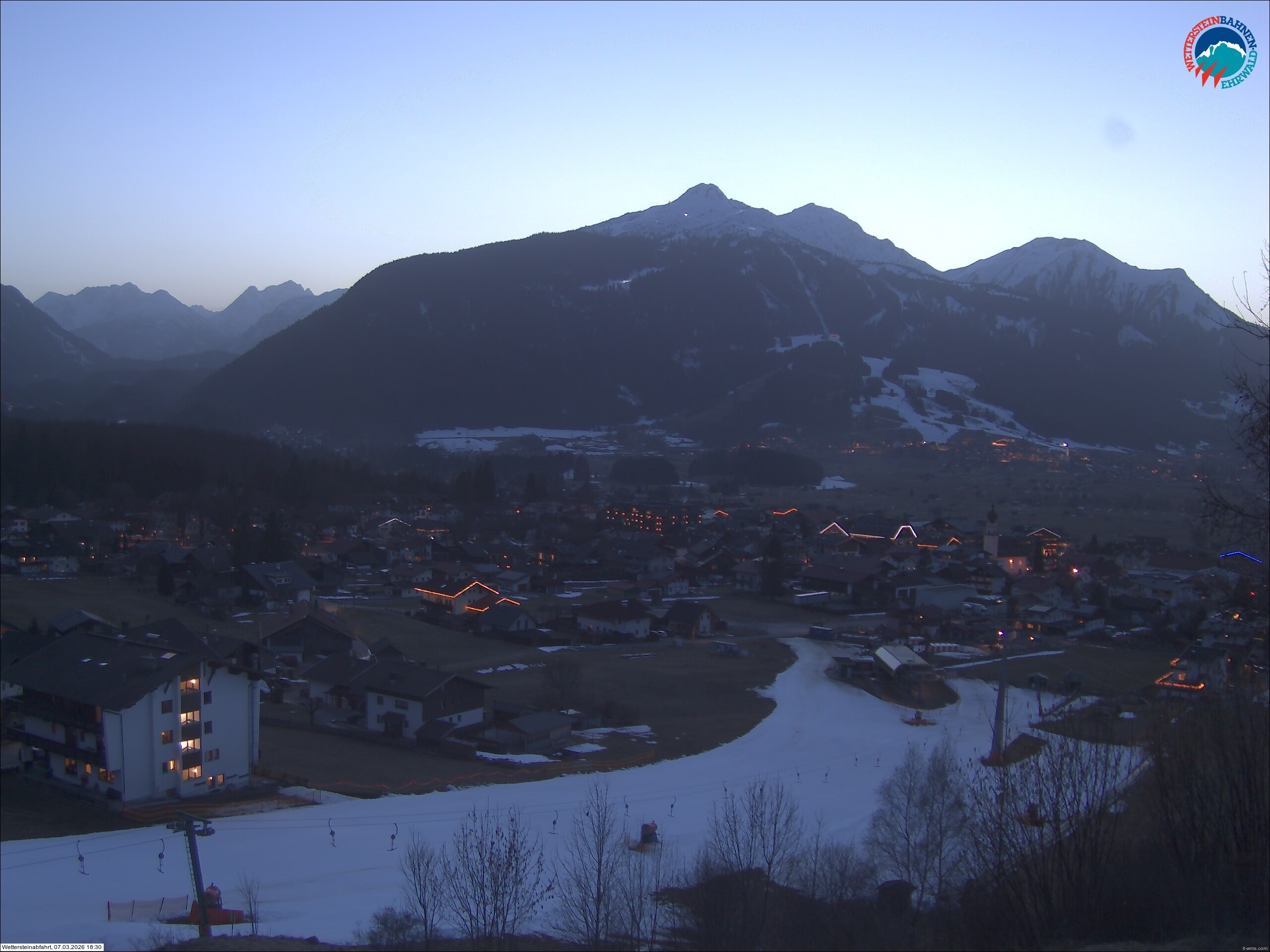 Archiv Foto Webcam Sonnenhang Sessellift Ehrwald