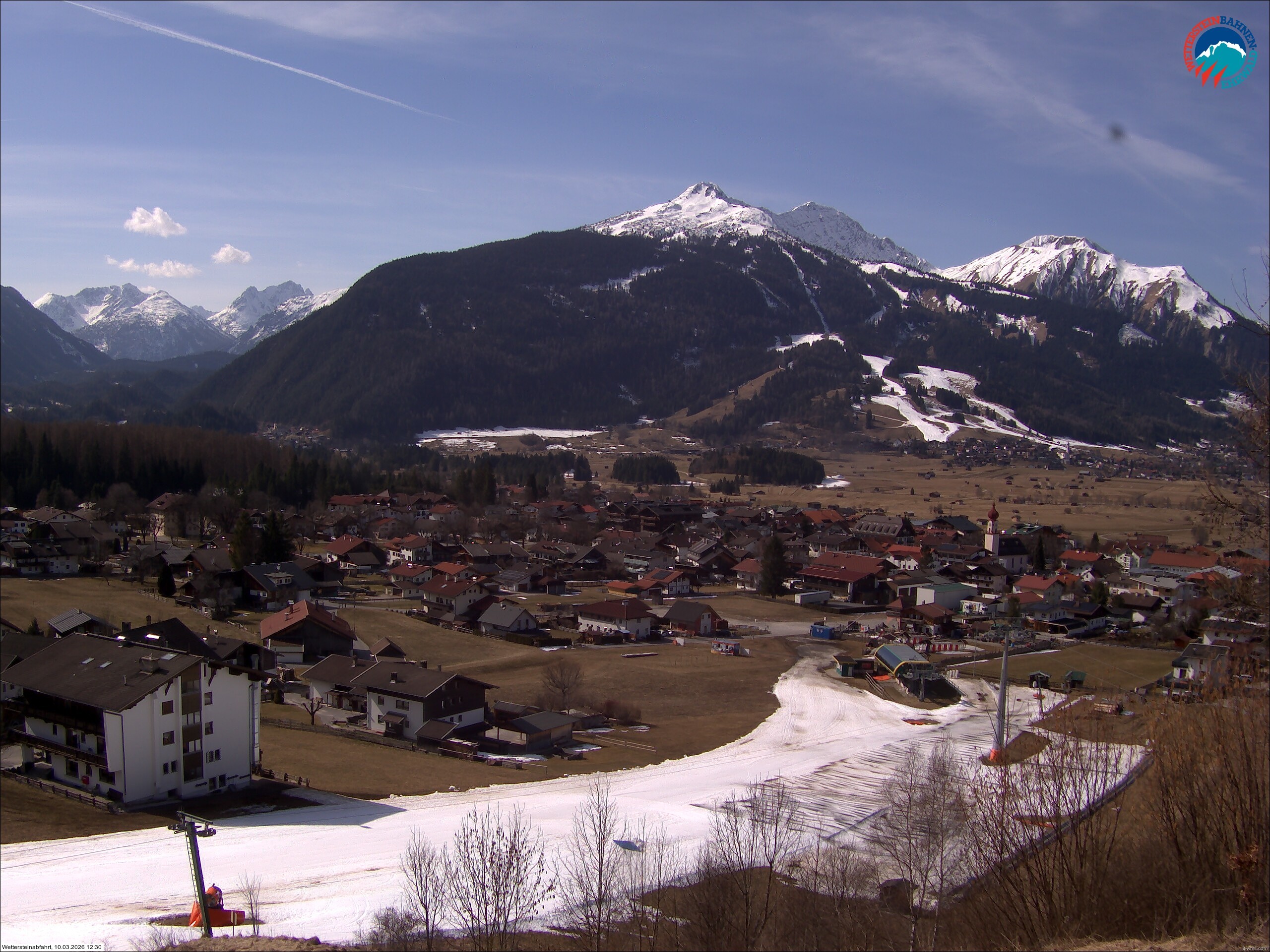 Archiv Foto Webcam Sonnenhang Sessellift Ehrwald