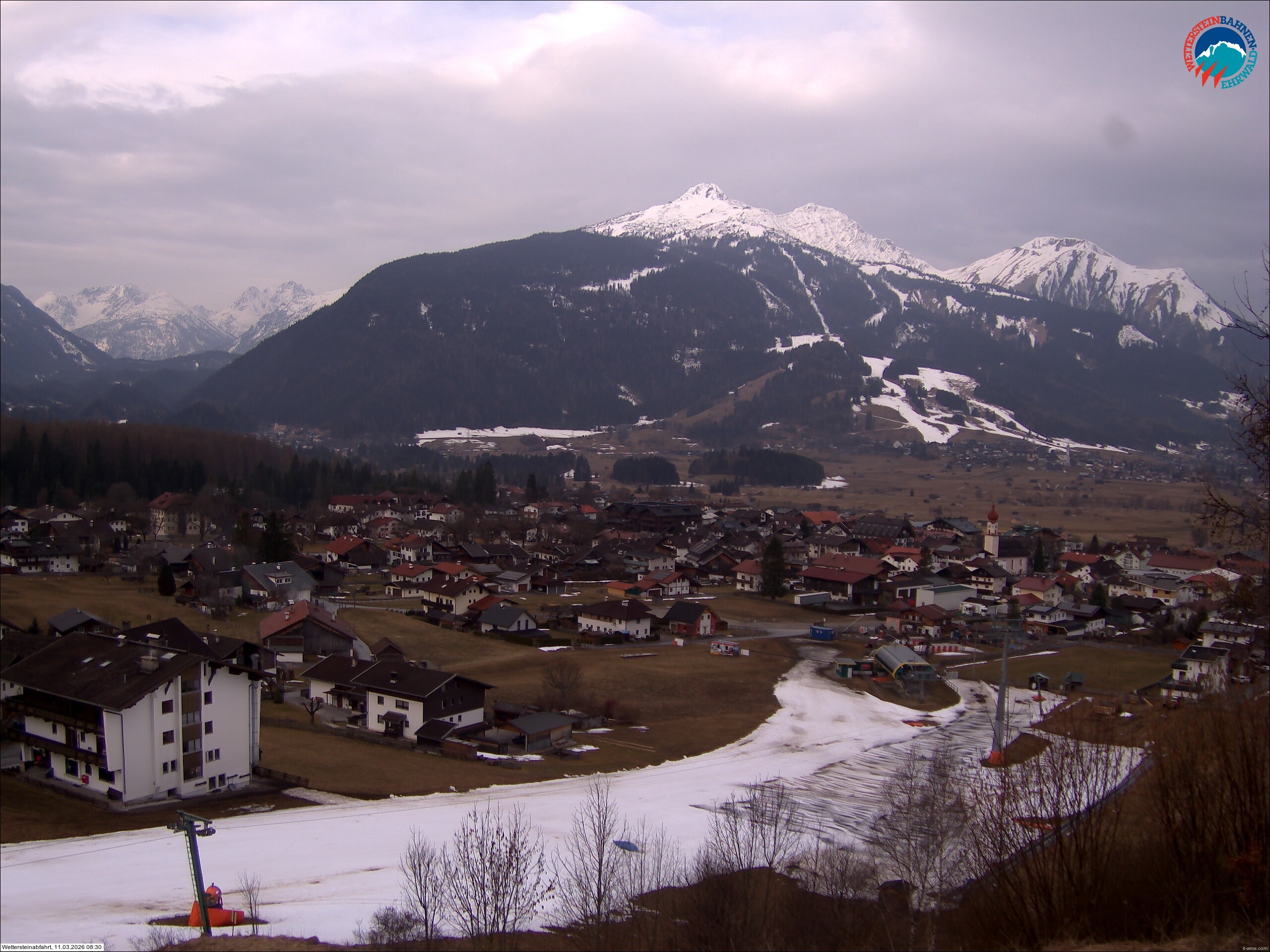 Archiv Foto Webcam Sonnenhang Sessellift Ehrwald