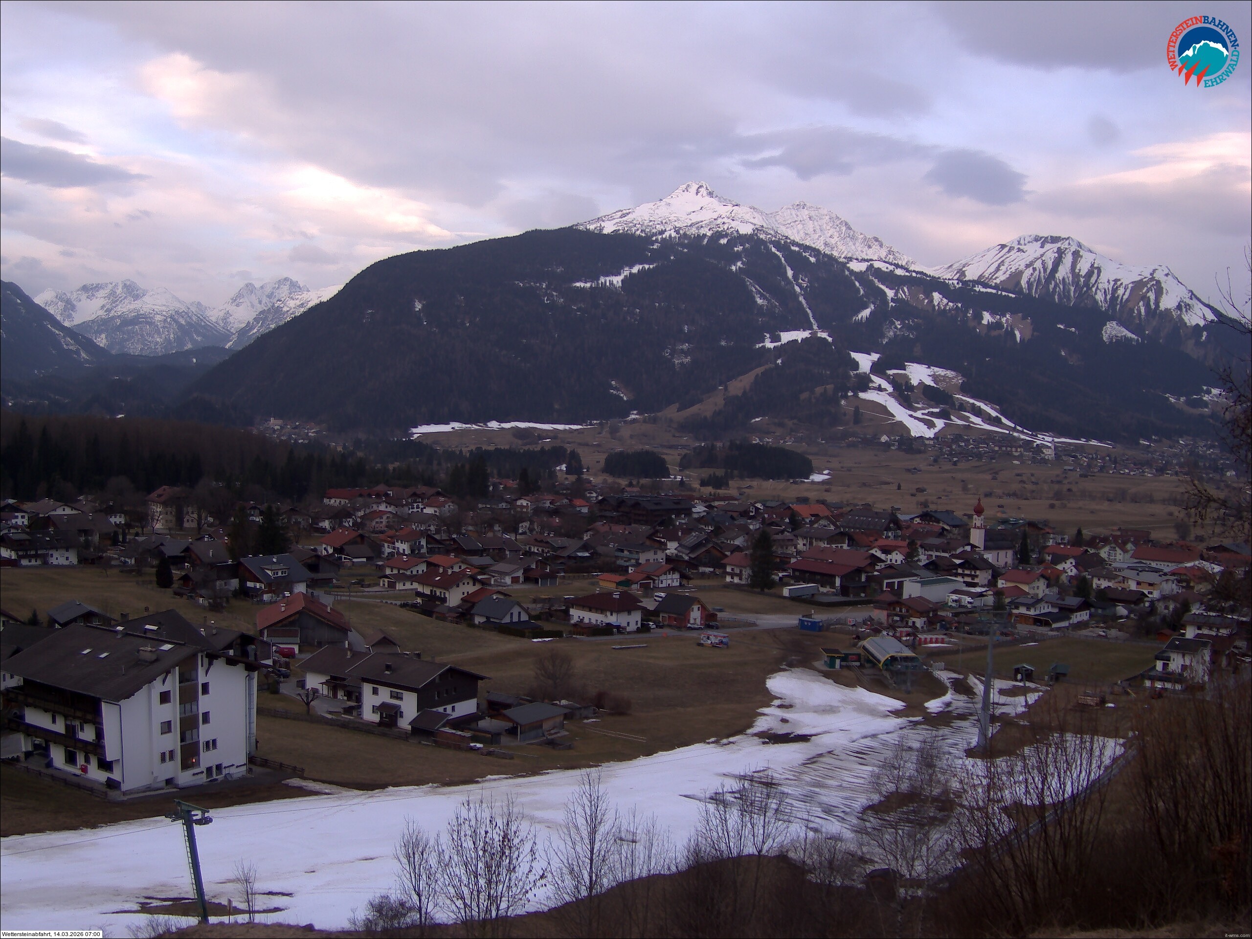 Archiv Foto Webcam Sonnenhang Sessellift Ehrwald