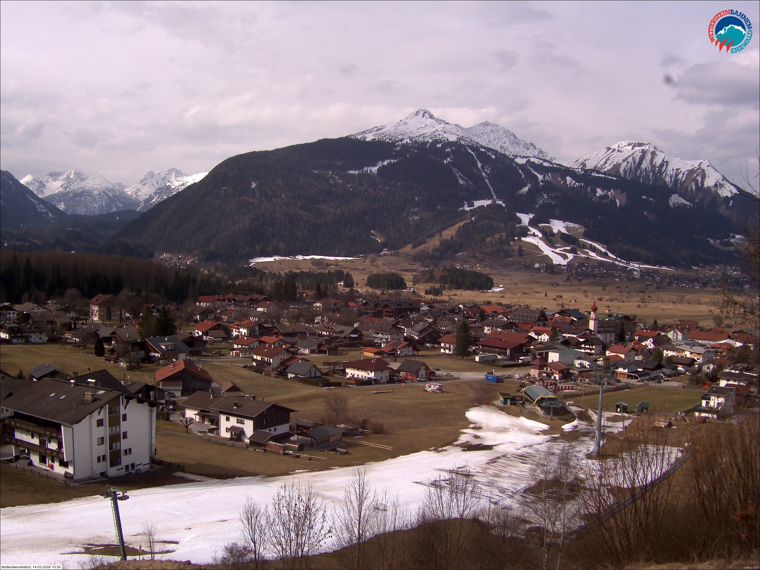 Archiv Foto Webcam Sonnenhang Sessellift Ehrwald