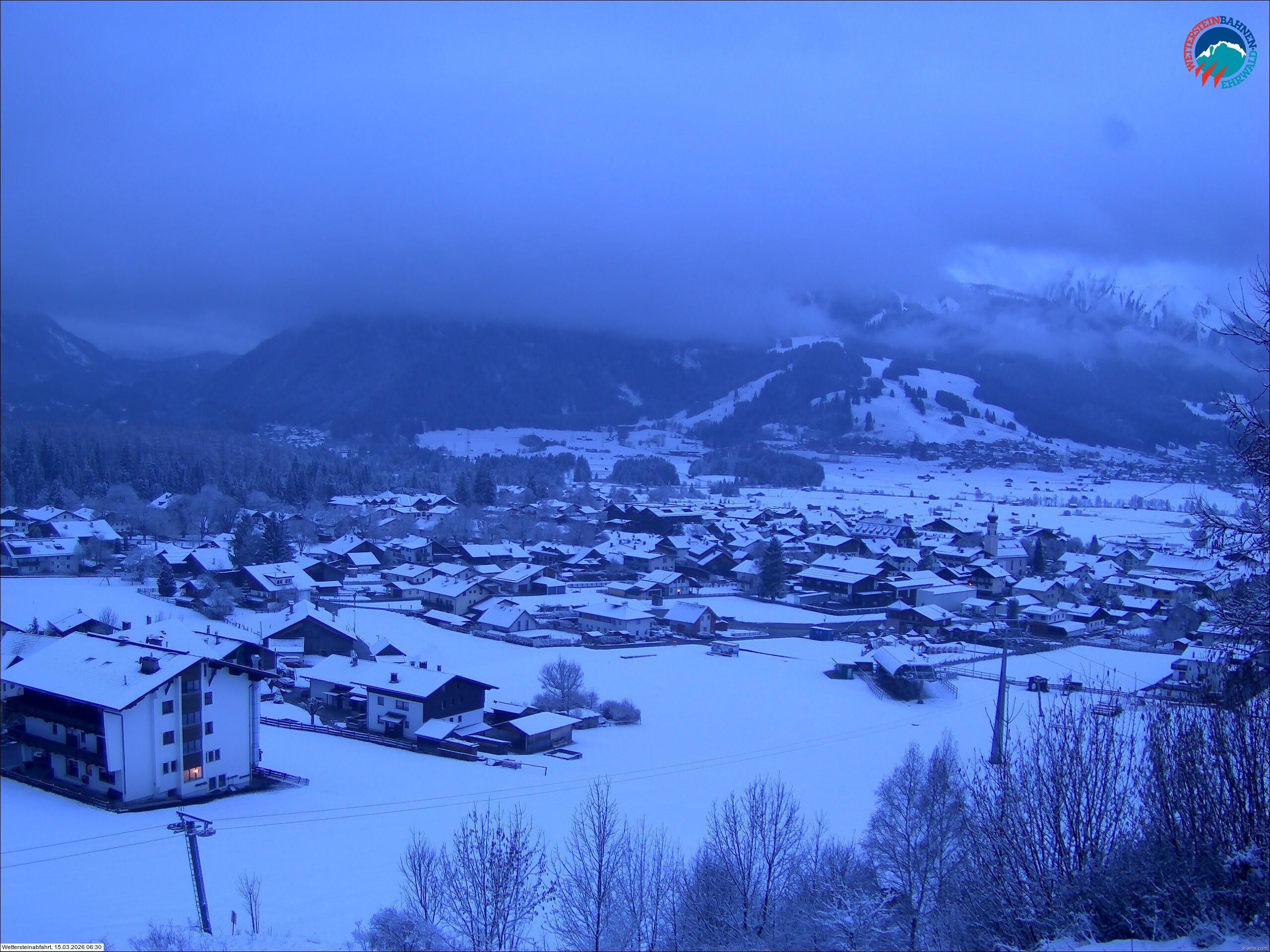 Archiv Foto Webcam Sonnenhang Sessellift Ehrwald