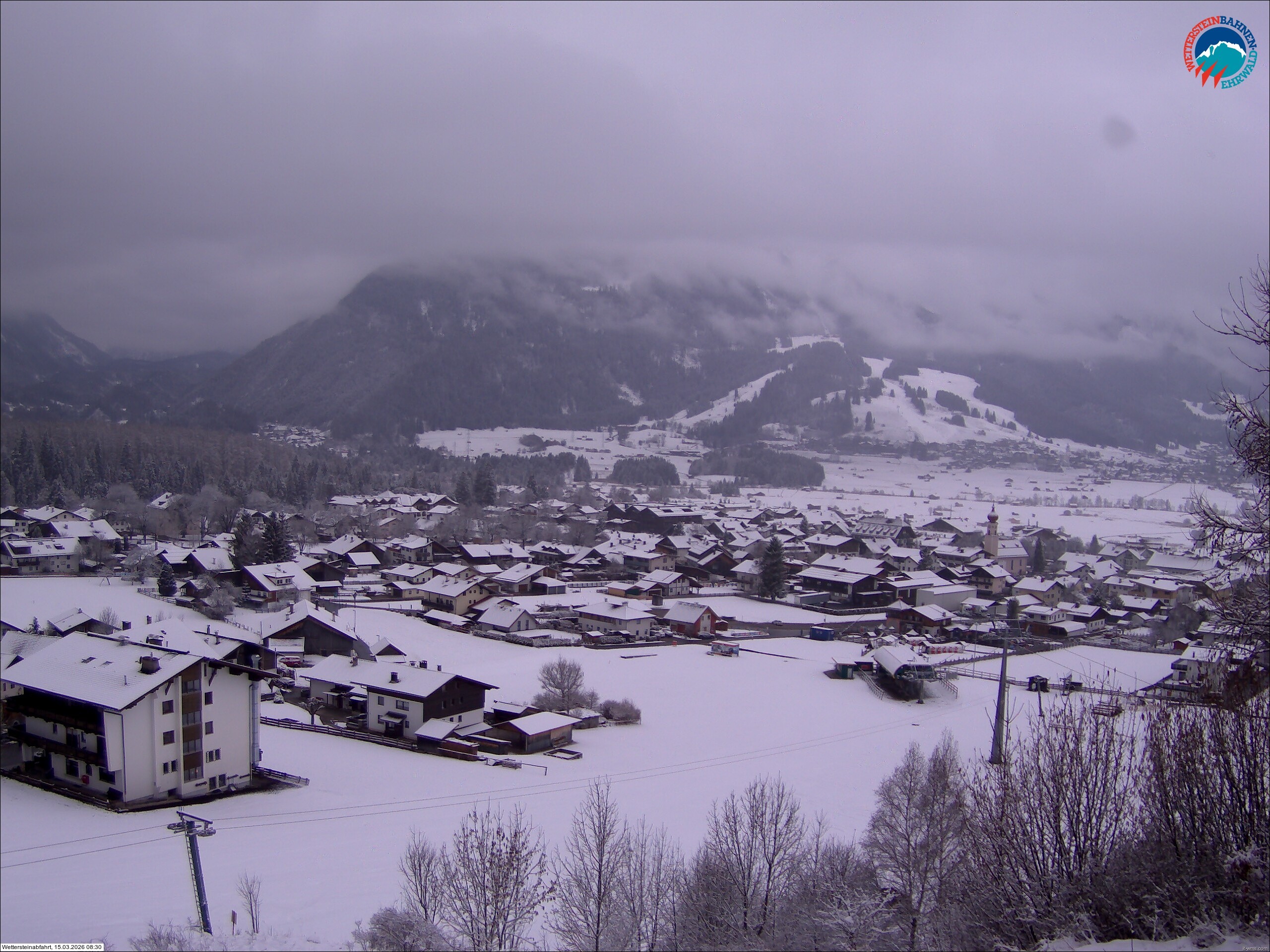 Archiv Foto Webcam Sonnenhang Sessellift Ehrwald