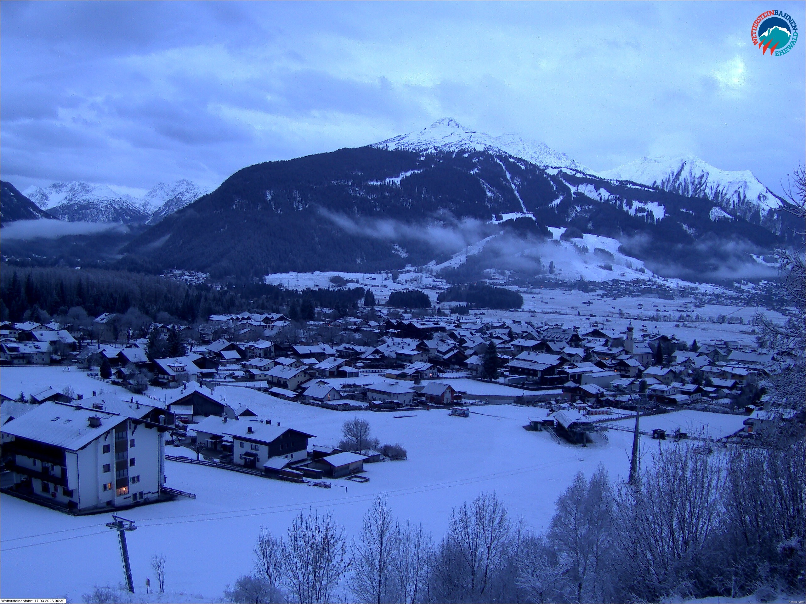 Archiv Foto Webcam Sonnenhang Sessellift Ehrwald