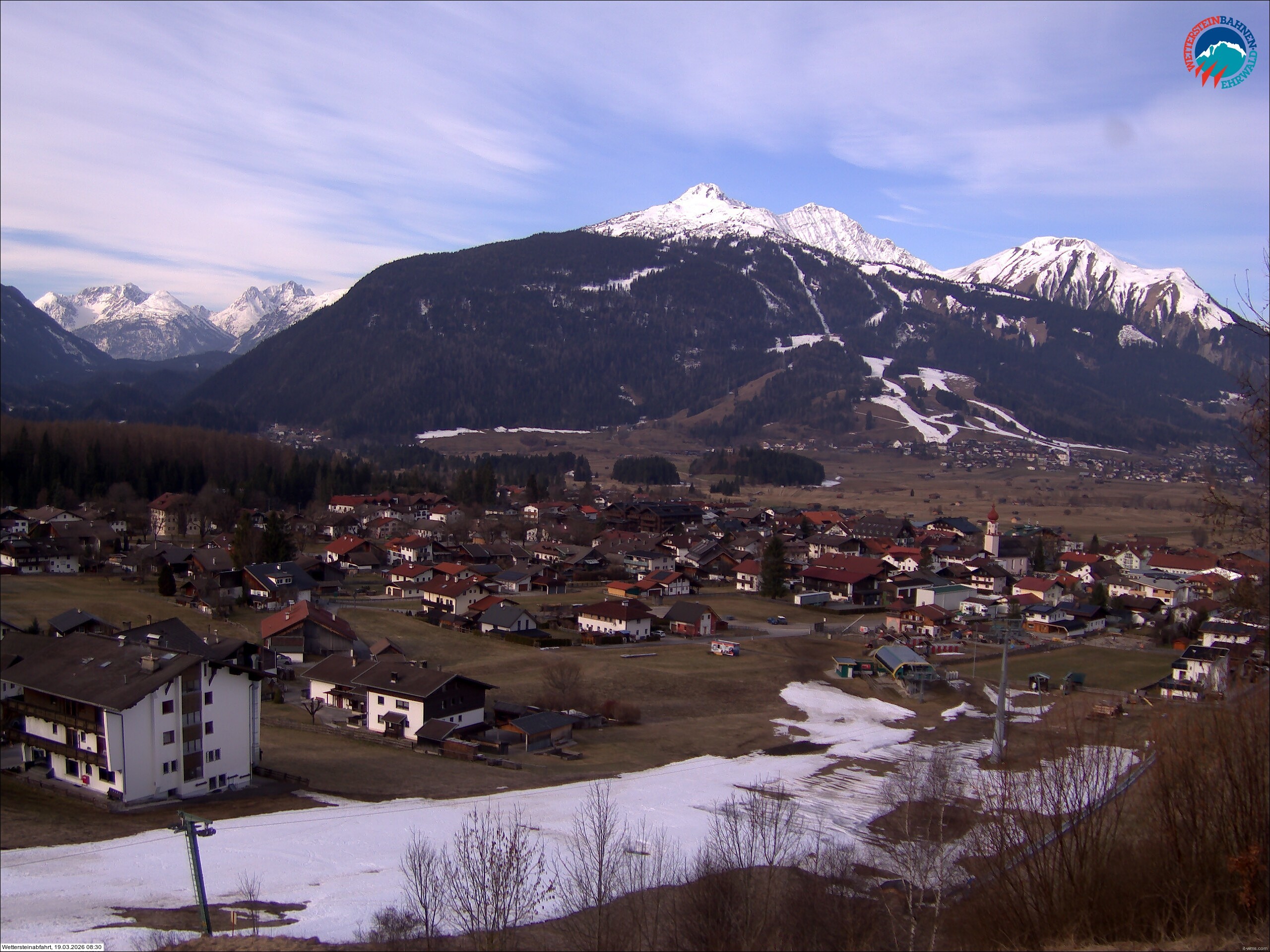 Archived image Webcam Sonnenhang chairlift Ehrwald