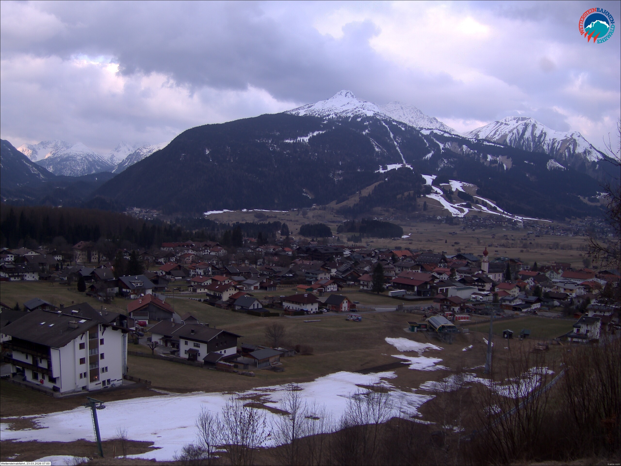 Archiv Foto Webcam Sonnenhang Sessellift Ehrwald