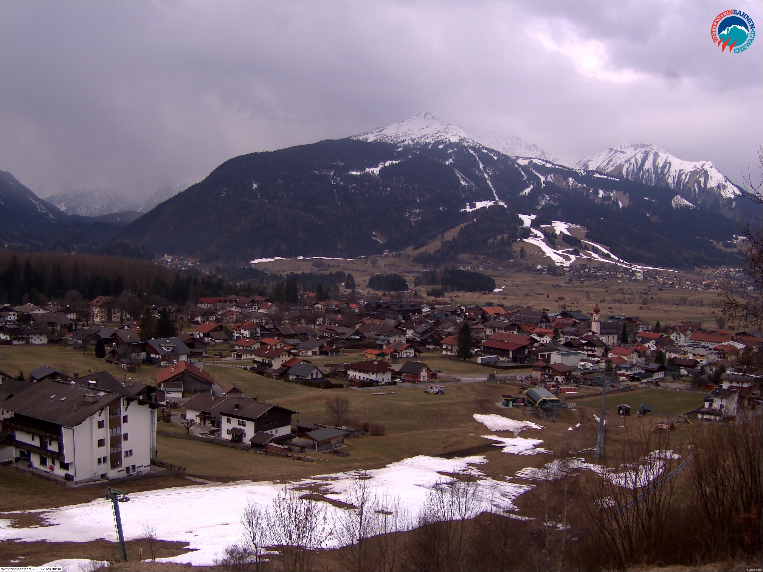 Archiv Foto Webcam Sonnenhang Sessellift Ehrwald
