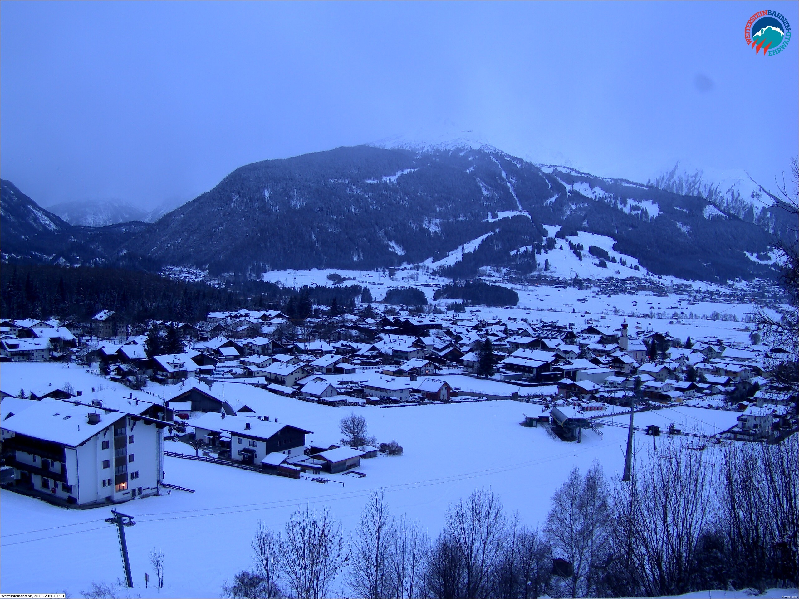 Archived image Webcam Sonnenhang chairlift Ehrwald