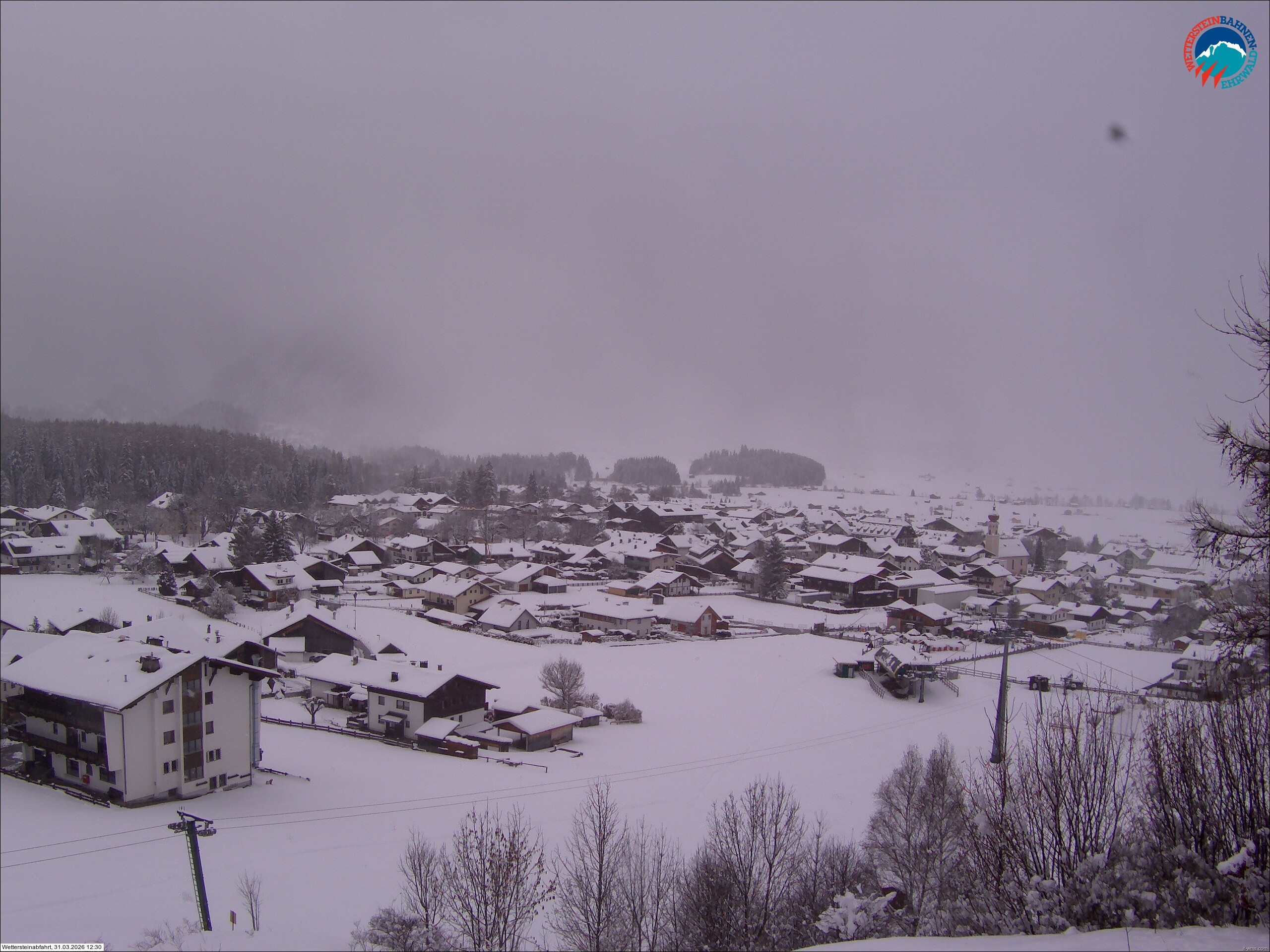 Archiv Foto Webcam Sonnenhang Sessellift Ehrwald