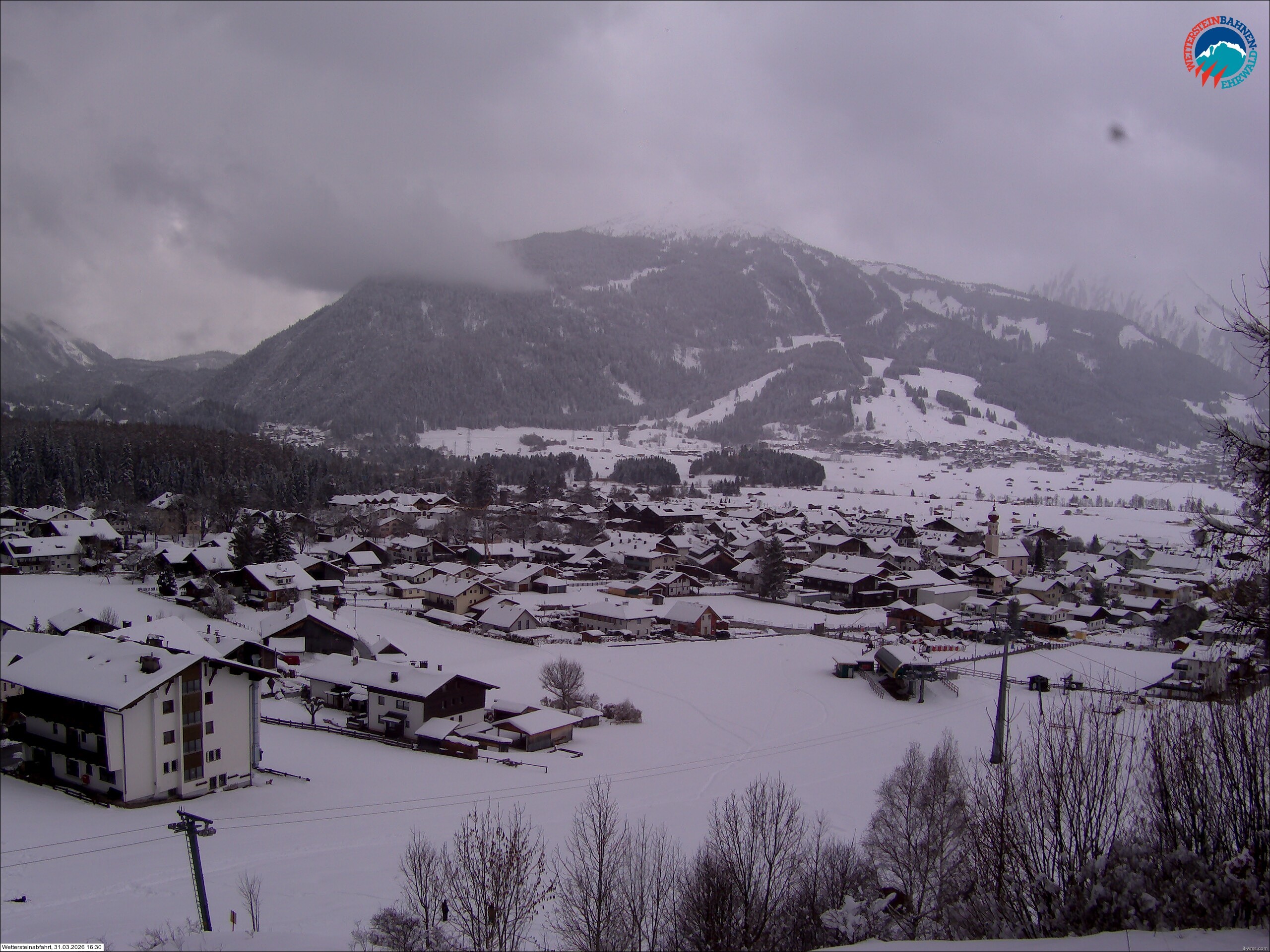 Archiv Foto Webcam Sonnenhang Sessellift Ehrwald