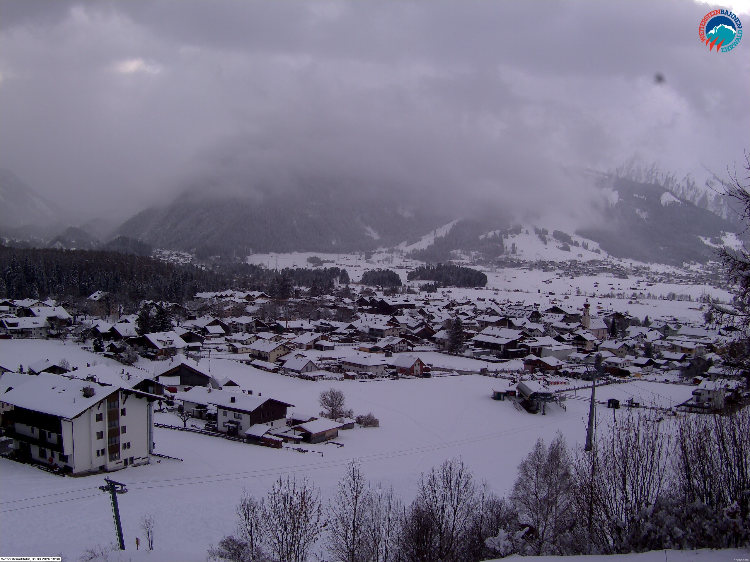 Archiv Foto Webcam Sonnenhang Sessellift Ehrwald