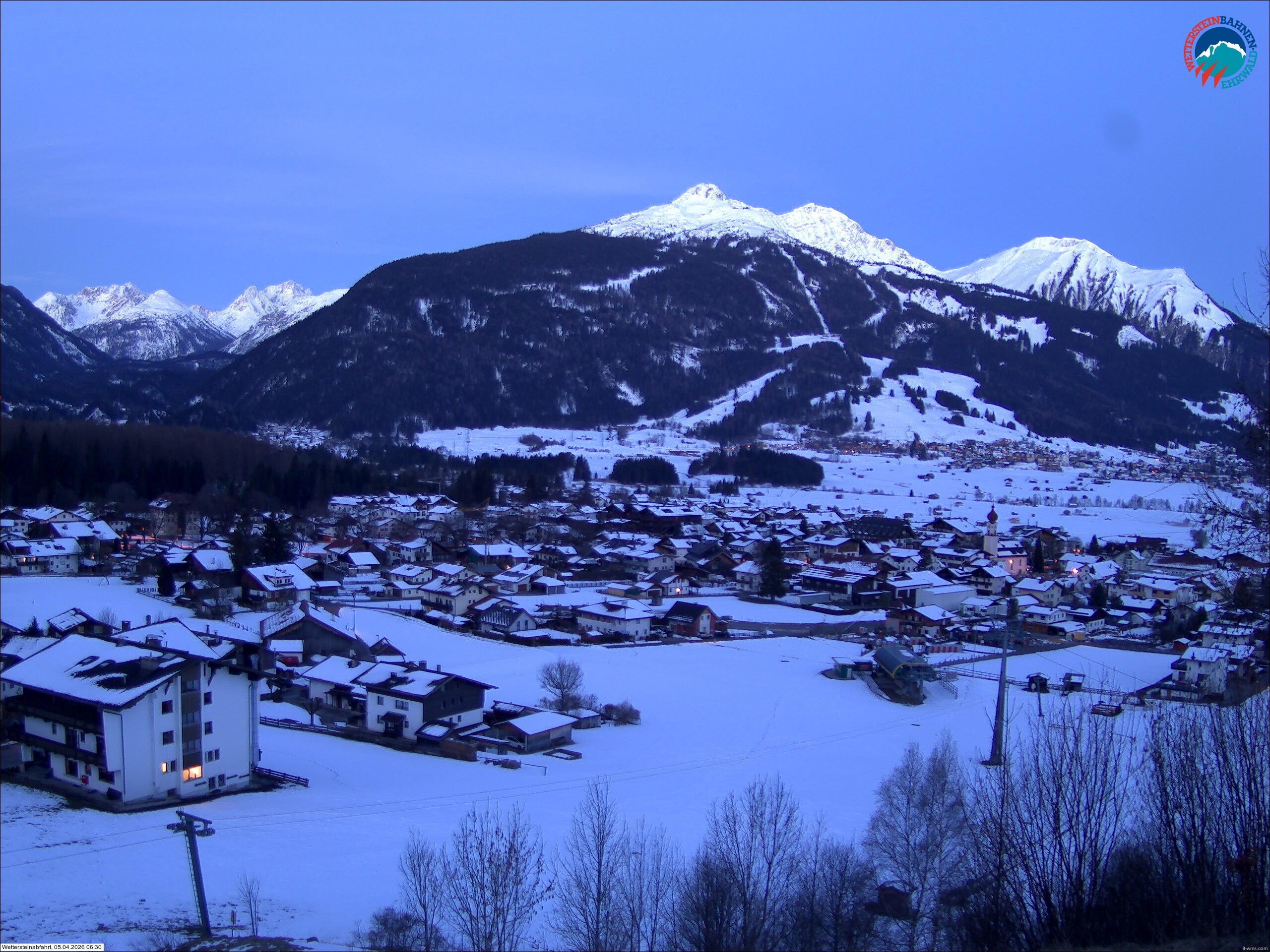 Archiv Foto Webcam Sonnenhang Sessellift Ehrwald