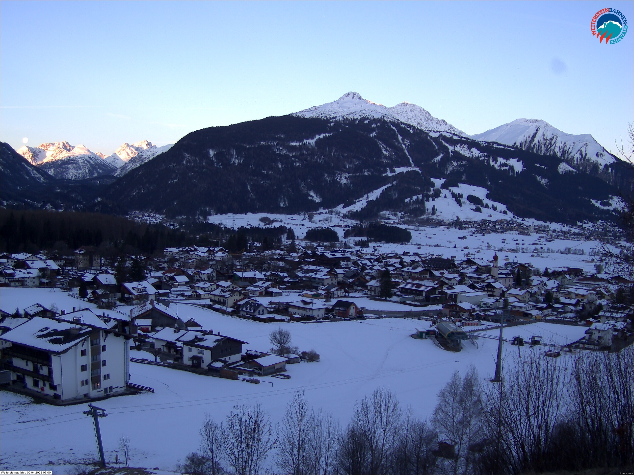 Archiv Foto Webcam Sonnenhang Sessellift Ehrwald